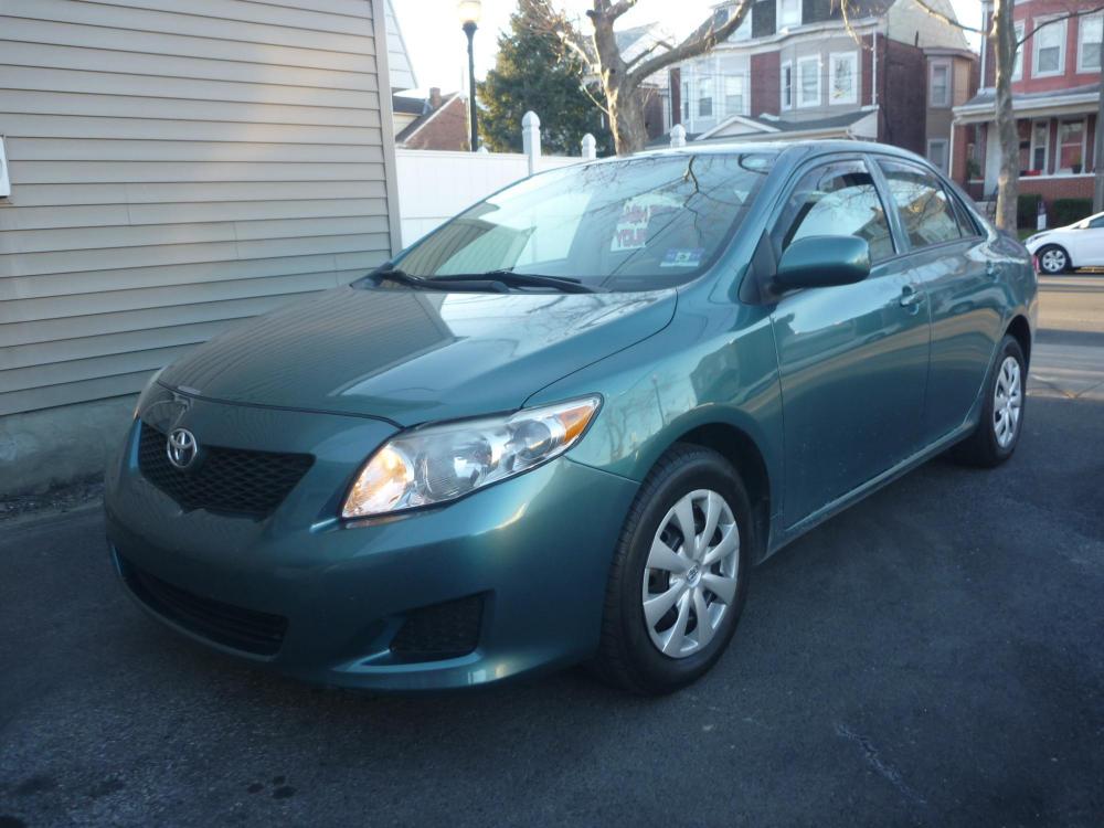 2010 GREEN /TAN CLOTH Toyota Corolla Base 4-Speed AT (2T1BU4EE4AC) with an 1.8L L4 DOHC 16V engine, 4-Speed Automatic transmission, located at 1018 Brunswick Ave, Trenton, NJ, 08638, (609) 989-0900, 40.240086, -74.748085 - Photo #0