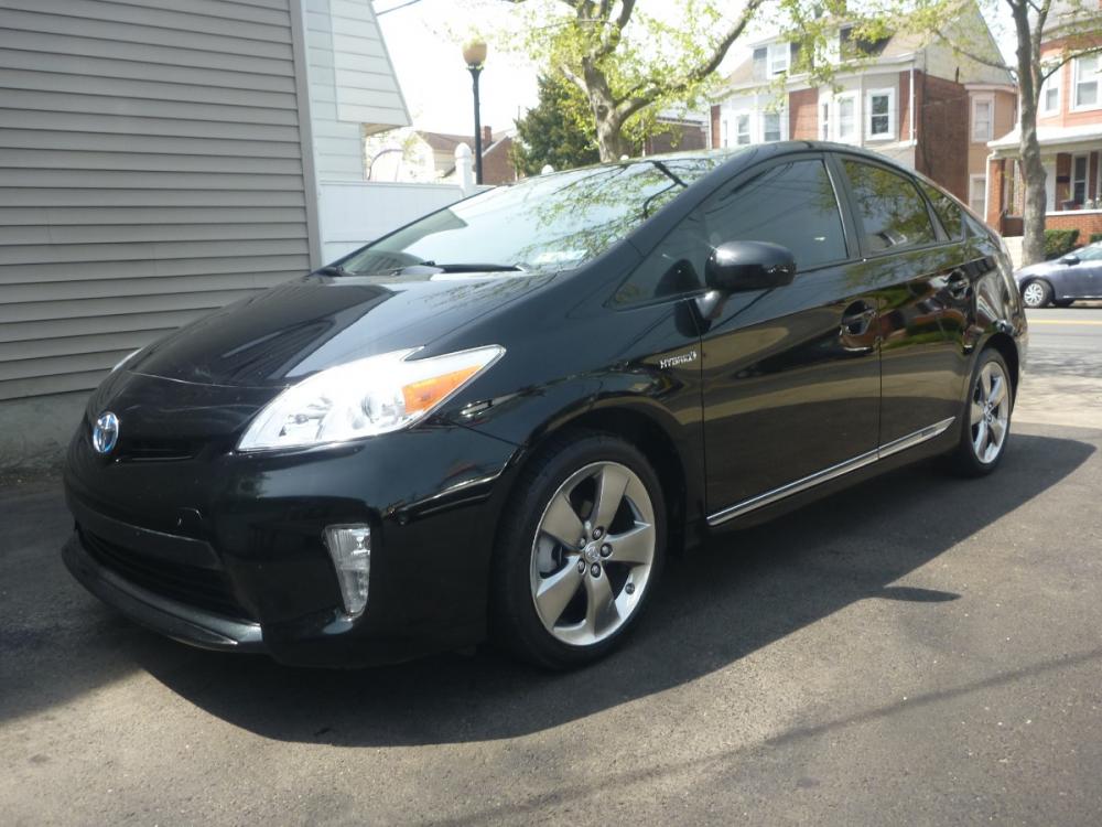 2013 BLACK /BLACK LEATHER Toyota Prius Prius IV (JTDKN3DU6D1) with an 1.8L L4 DOHC 16V HYBRID engine, Continuously Variable Transmission transmission, located at 1018 Brunswick Ave, Trenton, NJ, 08638, (609) 989-0900, 40.240086, -74.748085 - Photo #0