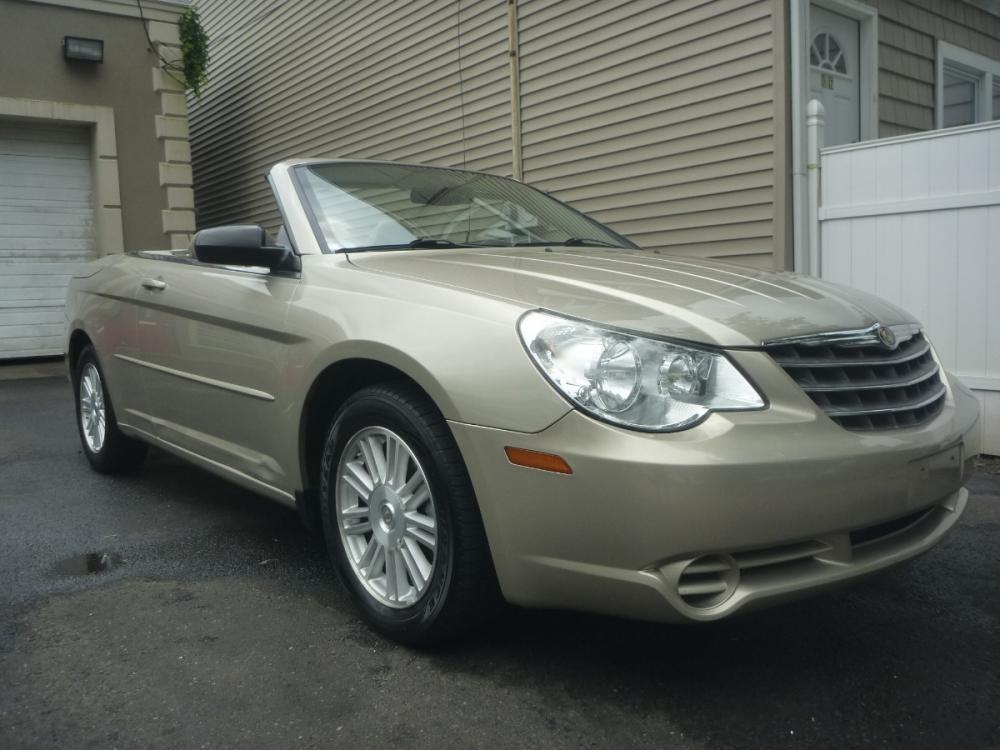 2008 TAN /TAN CLOTH Chrysler Sebring Convertible (1C3LC45K08N) with an 2.4L L4 DOHC 16V engine, 4-Speed Automatic Overdrive transmission, located at 1018 Brunswick Ave, Trenton, NJ, 08638, (609) 989-0900, 40.240086, -74.748085 - Photo #0