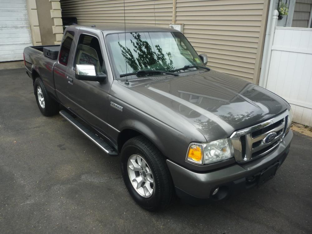 2010 GRAY /BLACK CLOTH Ford Ranger Sport SuperCab 4-Door 4WD (1FTLR4FE6AP) with an 4.0L V6 SOHC 12V engine, 4-Speed Automatic Overdrive transmission, located at 1018 Brunswick Ave, Trenton, NJ, 08638, (609) 989-0900, 40.240086, -74.748085 - Photo #1