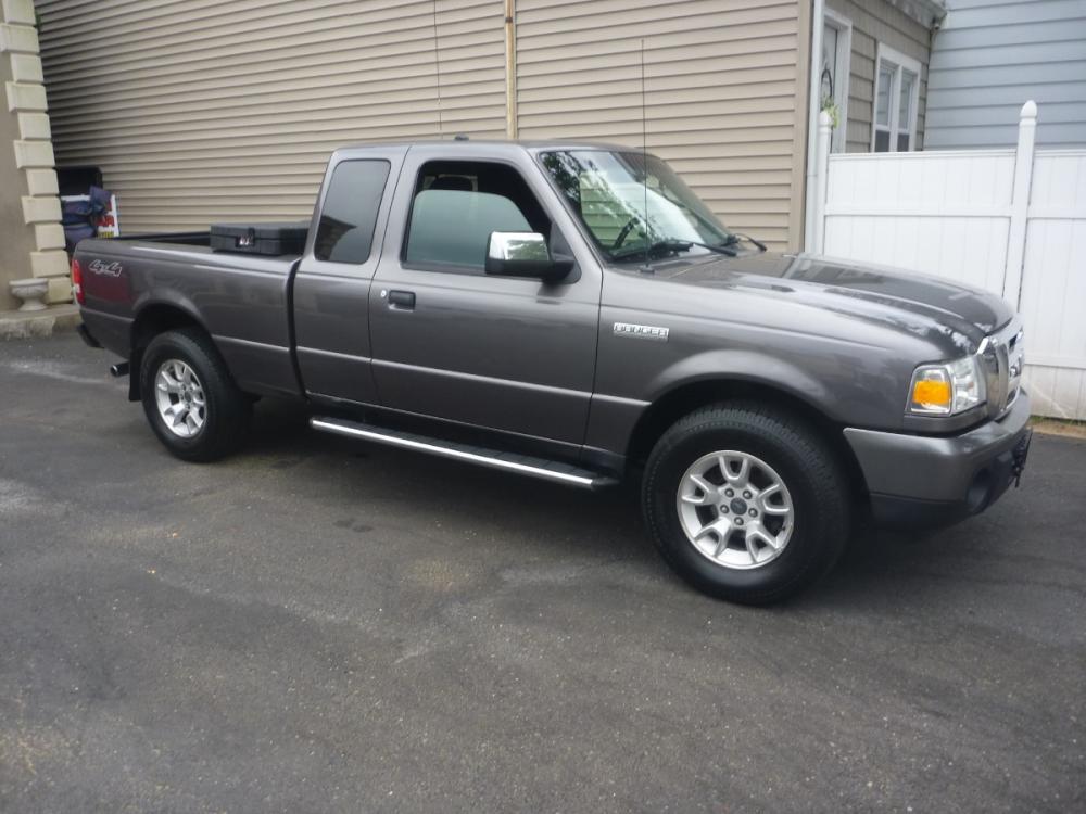 2010 GRAY /BLACK CLOTH Ford Ranger Sport SuperCab 4-Door 4WD (1FTLR4FE6AP) with an 4.0L V6 SOHC 12V engine, 4-Speed Automatic Overdrive transmission, located at 1018 Brunswick Ave, Trenton, NJ, 08638, (609) 989-0900, 40.240086, -74.748085 - Photo #2