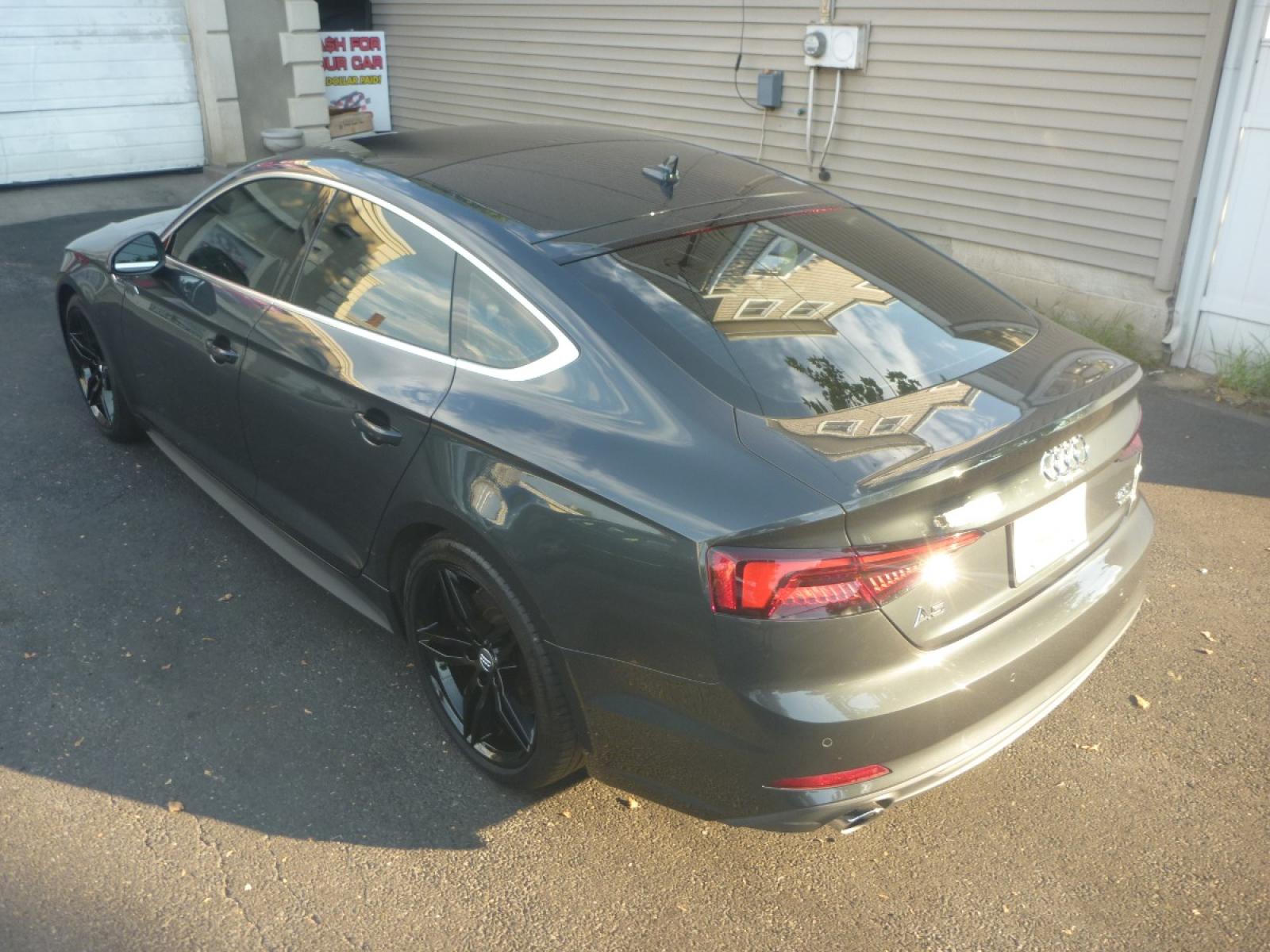 2018 GRAY /BLACK LEATHER Audi A5 Premium Plus S-Line Sportback quattro (WAUENCF56JA) with an 2.0L L4 DOHC 16V TURBO engine, 7A transmission, located at 1018 Brunswick Ave, Trenton, NJ, 08638, (609) 989-0900, 40.240086, -74.748085 - 2018 AUDI A5 PREMIUM S LINE SPORTBACK QUATRO IN EXCELLENT CONDITION INSIDE AND OUT FULLY SERVICED OVER 11K IN OPTIONS FINANCING AND EXTENDED SERVICE CONTRACTS AVAILABLE CALL NOW TO COME SEE 609-989-0900 OR TEXT 6096-273-5100 - Photo #14