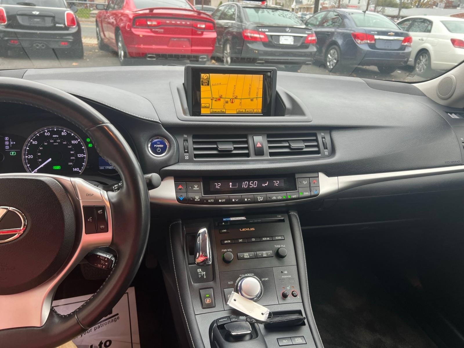 2012 BLACK Lexus CT 200h Base (JTHKD5BHXC2) with an 1.8L L4 HYBRID engine, Continuously Variable Transmission transmission, located at 1018 Brunswick Ave, Trenton, NJ, 08638, (609) 989-0900, 40.240086, -74.748085 - WOW! Here is a very special 1-owner Hybrid Lexus CT200 that has been well maintained by Lexus since new and it shows on this vehicle! Carfax certified Black beauty w 43MPG! An absolute must see and drive at an incredible value for sure! Like new inside and out and ready for its next owner for 10 ye - Photo #9