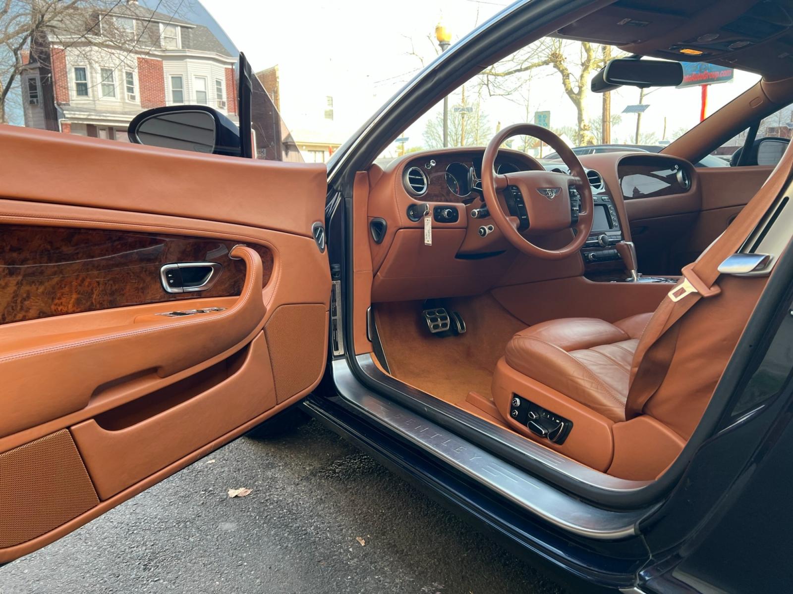 2004 Blue /TAN LEATHER Bentley Continental GT Coupe (SCBCR63W04C) with an 6.0L W12 DOHC 48V TURBO engine, 6-Speed Automatic Overdrive transmission, located at 1018 Brunswick Ave, Trenton, NJ, 08638, (609) 989-0900, 40.240086, -74.748085 - Holy Cow! This Bentley is stunning in every way and has only 38k Original Miles! Fully Serviced and Perfect Automobile. Brand New 22" Custom wheels! This vehicle was approx. $190k brand new! An incredible Value for this absolutely beautiful Bentley! Call Anthony to set up an appointment to come see - Photo #15