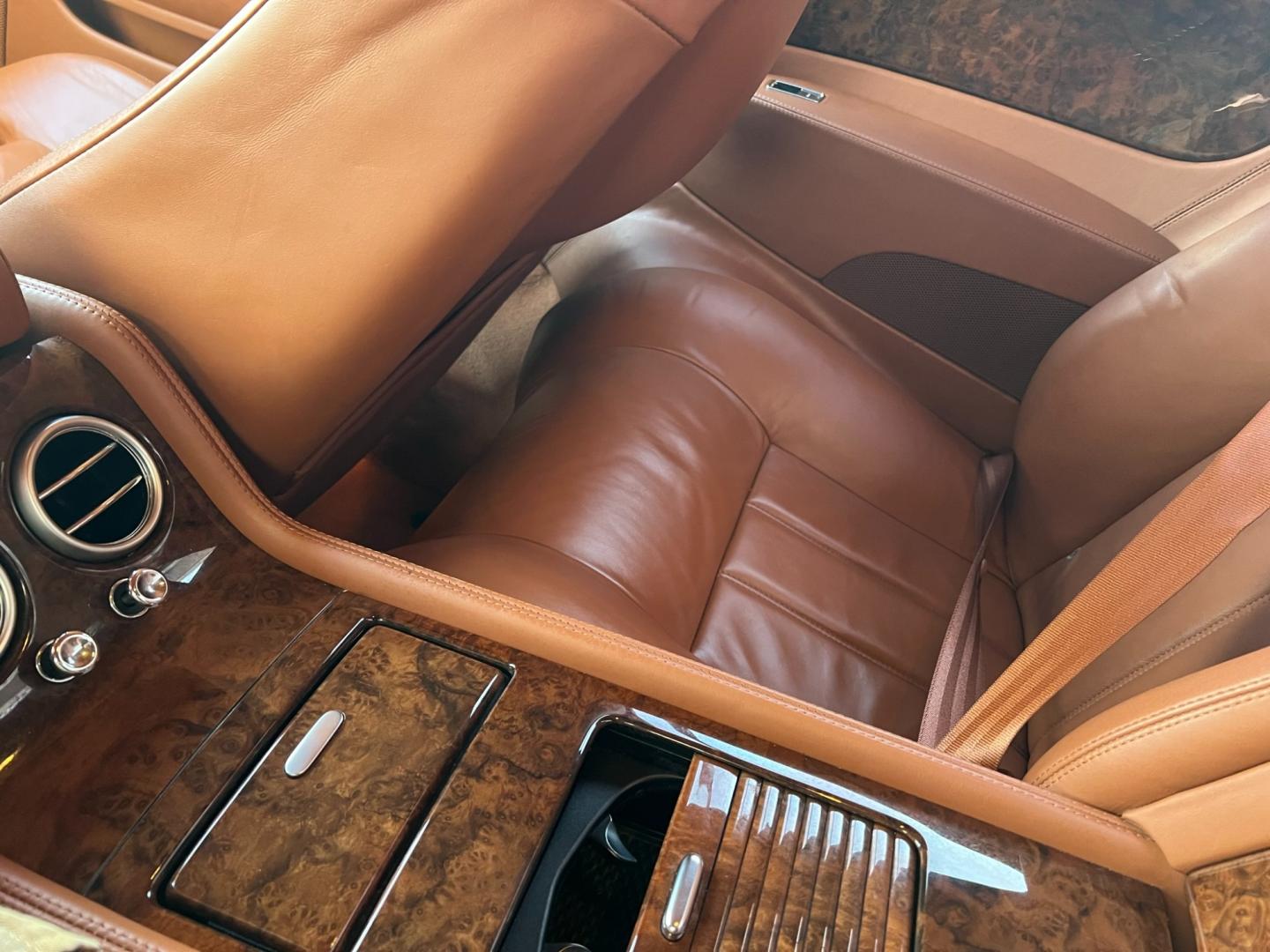 2004 Blue /TAN LEATHER Bentley Continental GT Coupe (SCBCR63W04C) with an 6.0L W12 DOHC 48V TURBO engine, 6-Speed Automatic Overdrive transmission, located at 1018 Brunswick Ave, Trenton, NJ, 08638, (609) 989-0900, 40.240086, -74.748085 - Holy Cow! This Bentley is stunning in every way and has only 38k Original Miles! Fully Serviced and Perfect Automobile. Brand New 22" Custom wheels! This vehicle was approx. $190k brand new! An incredible Value for this absolutely beautiful Bentley! Call Anthony to set up an appointment to come see - Photo#25