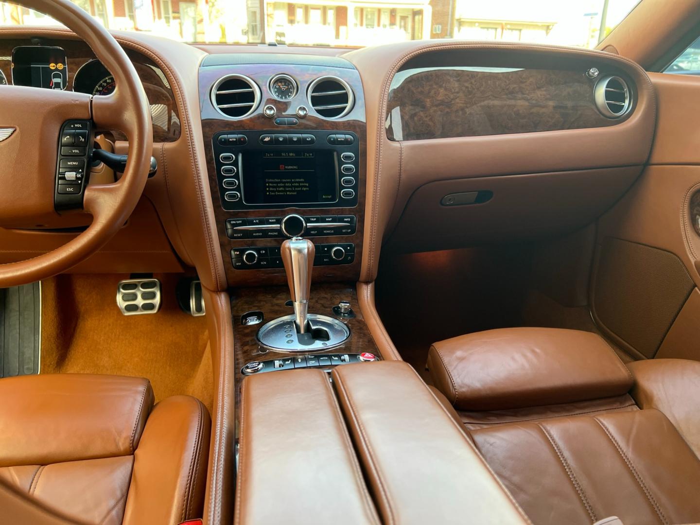 2004 Blue /TAN LEATHER Bentley Continental GT Coupe (SCBCR63W04C) with an 6.0L W12 DOHC 48V TURBO engine, 6-Speed Automatic Overdrive transmission, located at 1018 Brunswick Ave, Trenton, NJ, 08638, (609) 989-0900, 40.240086, -74.748085 - Holy Cow! This Bentley is stunning in every way and has only 38k Original Miles! Fully Serviced and Perfect Automobile. Brand New 22" Custom wheels! This vehicle was approx. $190k brand new! An incredible Value for this absolutely beautiful Bentley! Call Anthony to set up an appointment to come see - Photo#26