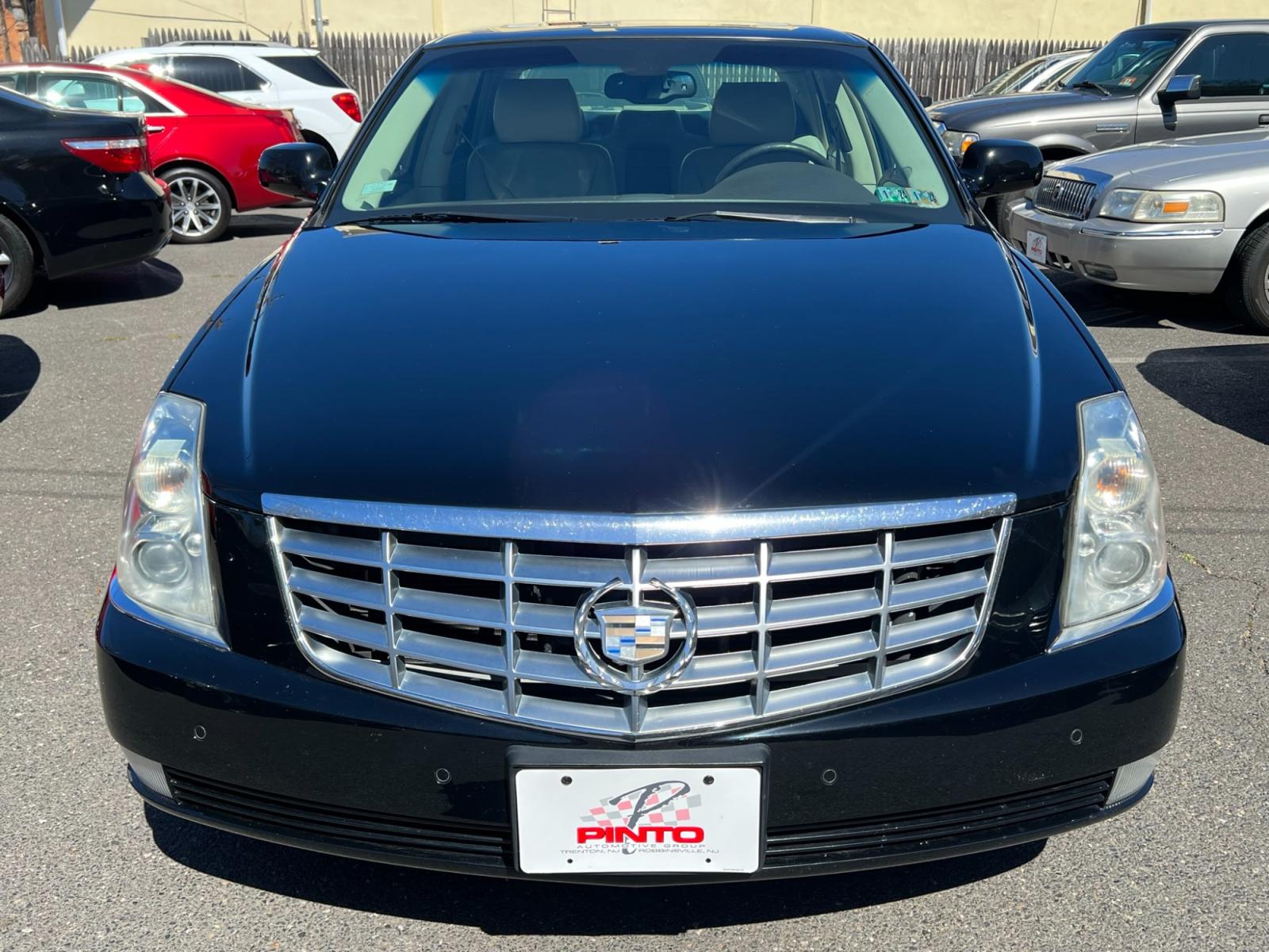 2011 BLACK Cadillac DTS Luxury (1G6KD5E66BU) with an 4.6L V8 DOHC 32V engine, 4-Speed Automatic transmission, located at 1018 Brunswick Ave, Trenton, NJ, 08638, (609) 989-0900, 40.240086, -74.748085 - A very nice Caddy DTS that has just been serviced up! - Photo #1