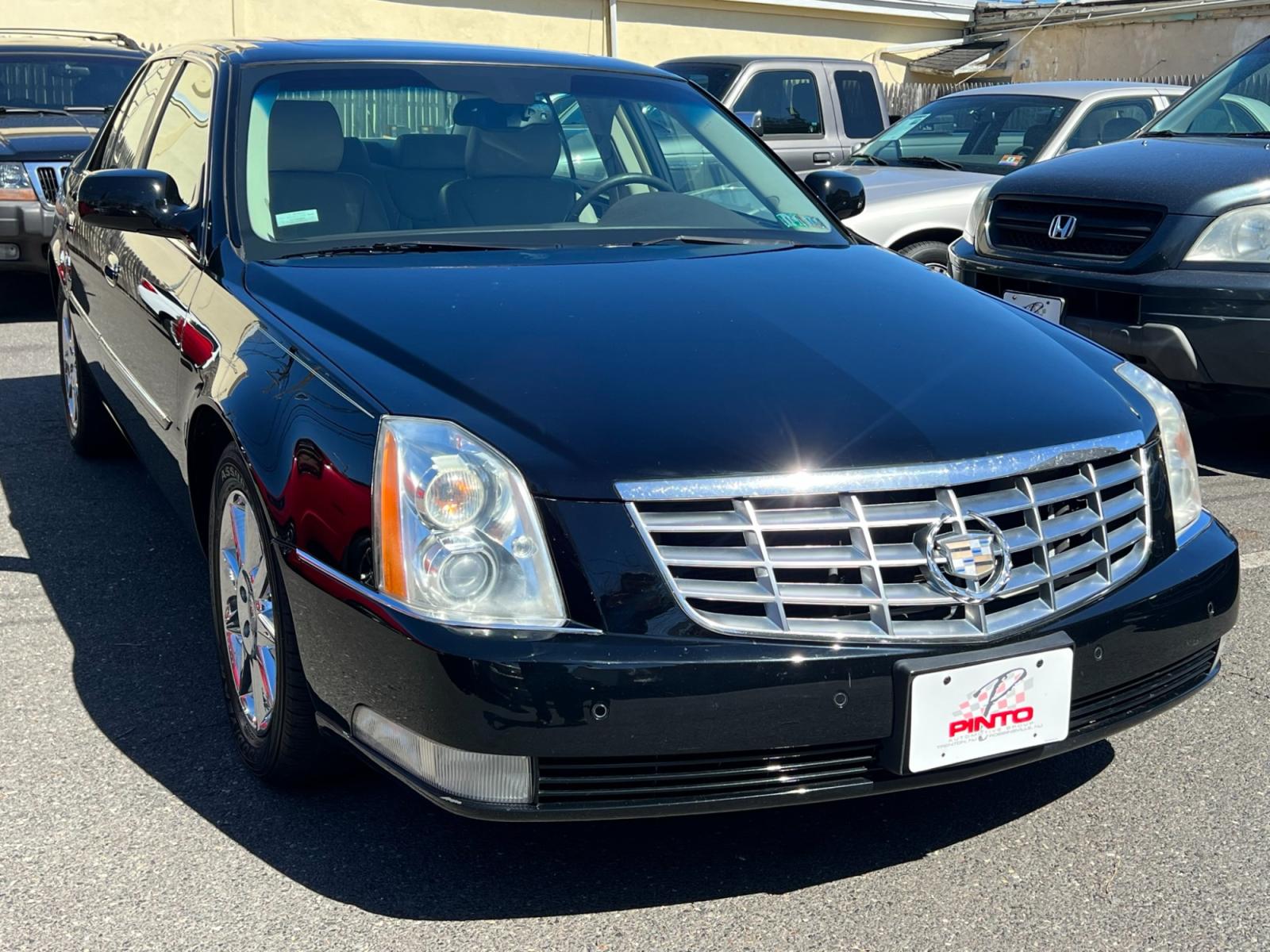2011 BLACK Cadillac DTS Luxury (1G6KD5E66BU) with an 4.6L V8 DOHC 32V engine, 4-Speed Automatic transmission, located at 1018 Brunswick Ave, Trenton, NJ, 08638, (609) 989-0900, 40.240086, -74.748085 - A very nice Caddy DTS that has just been serviced up! - Photo #2