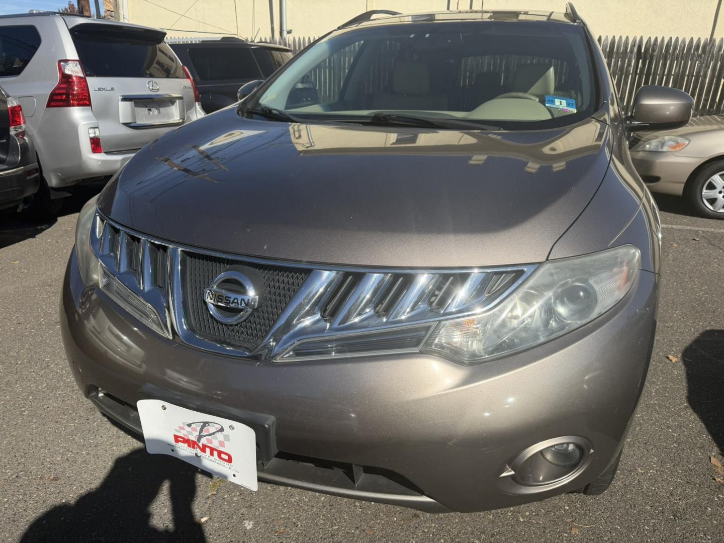 2010 Beige /Tan Leather Nissan Murano LE AWD (JN8AZ1MW1AW) with an 3.5L V6 DOHC 24V engine, CVT transmission, located at 1018 Brunswick Ave, Trenton, NJ, 08638, (609) 989-0900, 40.240086, -74.748085- Photo#1