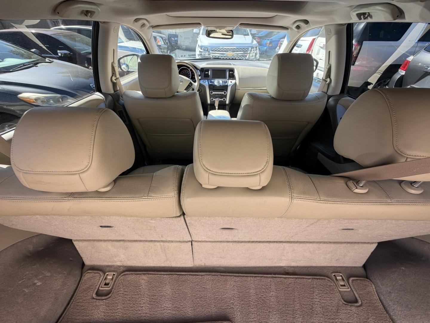 2010 Beige /Tan Leather Nissan Murano LE AWD (JN8AZ1MW1AW) with an 3.5L V6 DOHC 24V engine, CVT transmission, located at 1018 Brunswick Ave, Trenton, NJ, 08638, (609) 989-0900, 40.240086, -74.748085- Photo#11