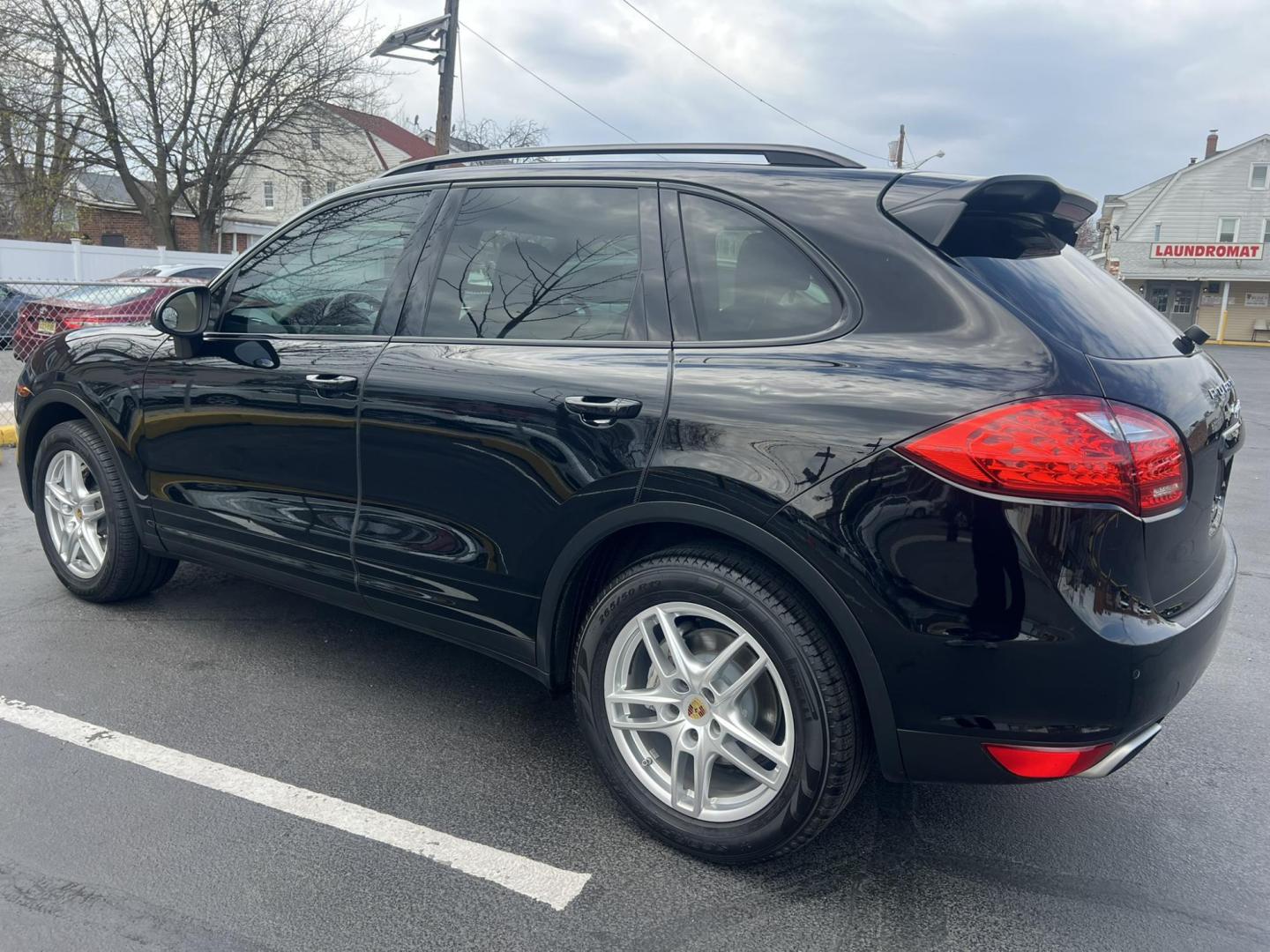 2014 BLACK /Black Leather Porsche Cayenne s (WP1AB2A20EL) with an 4.8L V8 DOHC 32V engine, 8 Speed Automatic transmission, located at 1018 Brunswick Ave, Trenton, NJ, 08638, (609) 989-0900, 40.240086, -74.748085 - This Porsche Cayenne is a super clean,well maintained black beauty! Always serviced and needs nothing. Please call Anthony to set up an appt. 609-273-5100 - Photo#6