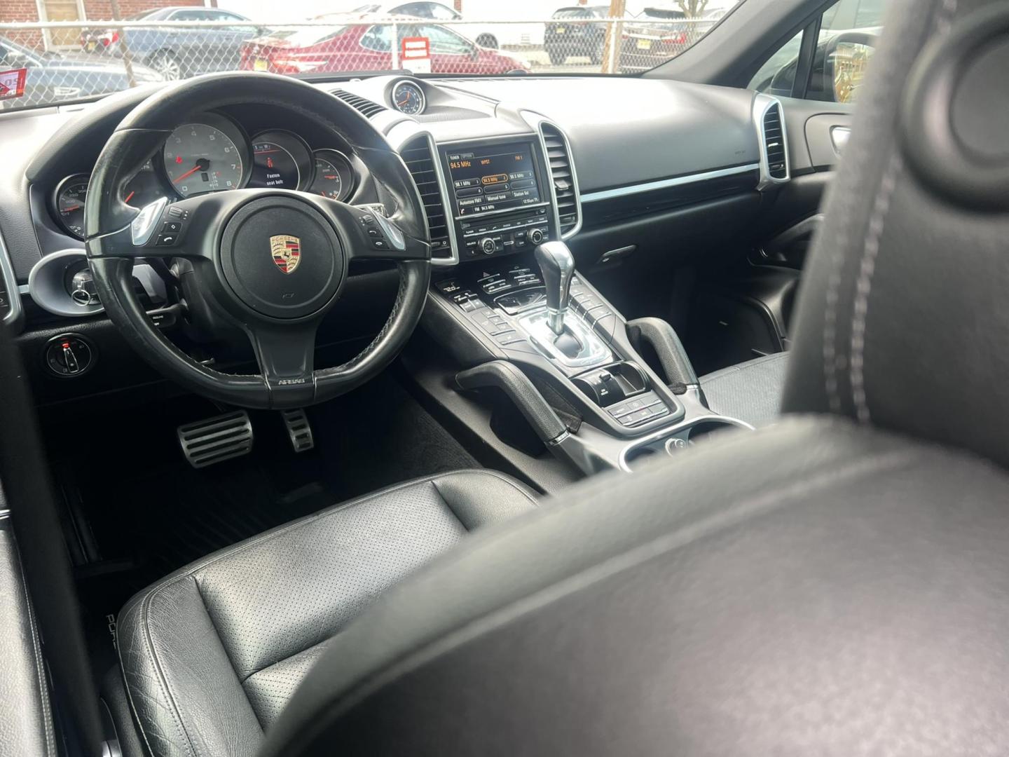 2014 BLACK /Black Leather Porsche Cayenne s (WP1AB2A20EL) with an 4.8L V8 DOHC 32V engine, 8 Speed Automatic transmission, located at 1018 Brunswick Ave, Trenton, NJ, 08638, (609) 989-0900, 40.240086, -74.748085 - This Porsche Cayenne is a super clean,well maintained black beauty! Always serviced and needs nothing. Please call Anthony to set up an appt. 609-273-5100 - Photo#36