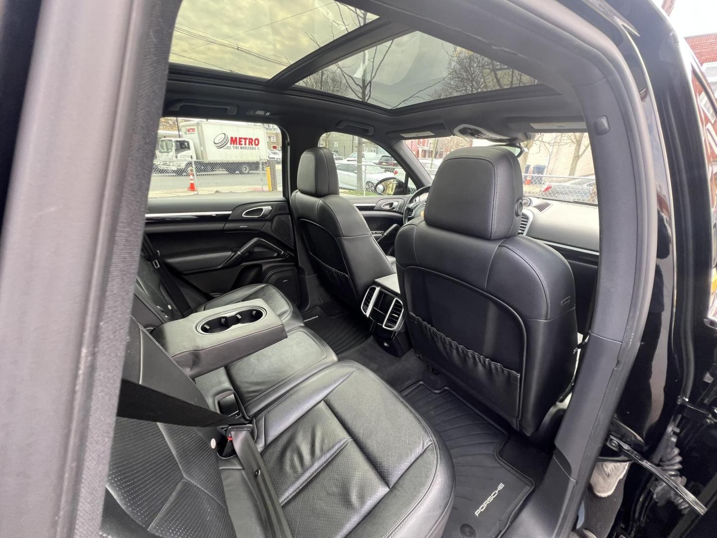 2014 BLACK /Black Leather Porsche Cayenne s (WP1AB2A20EL) with an 4.8L V8 DOHC 32V engine, 8 Speed Automatic transmission, located at 1018 Brunswick Ave, Trenton, NJ, 08638, (609) 989-0900, 40.240086, -74.748085 - This Porsche Cayenne is a super clean,well maintained black beauty! Always serviced and needs nothing. Please call Anthony to set up an appt. 609-273-5100 - Photo#44