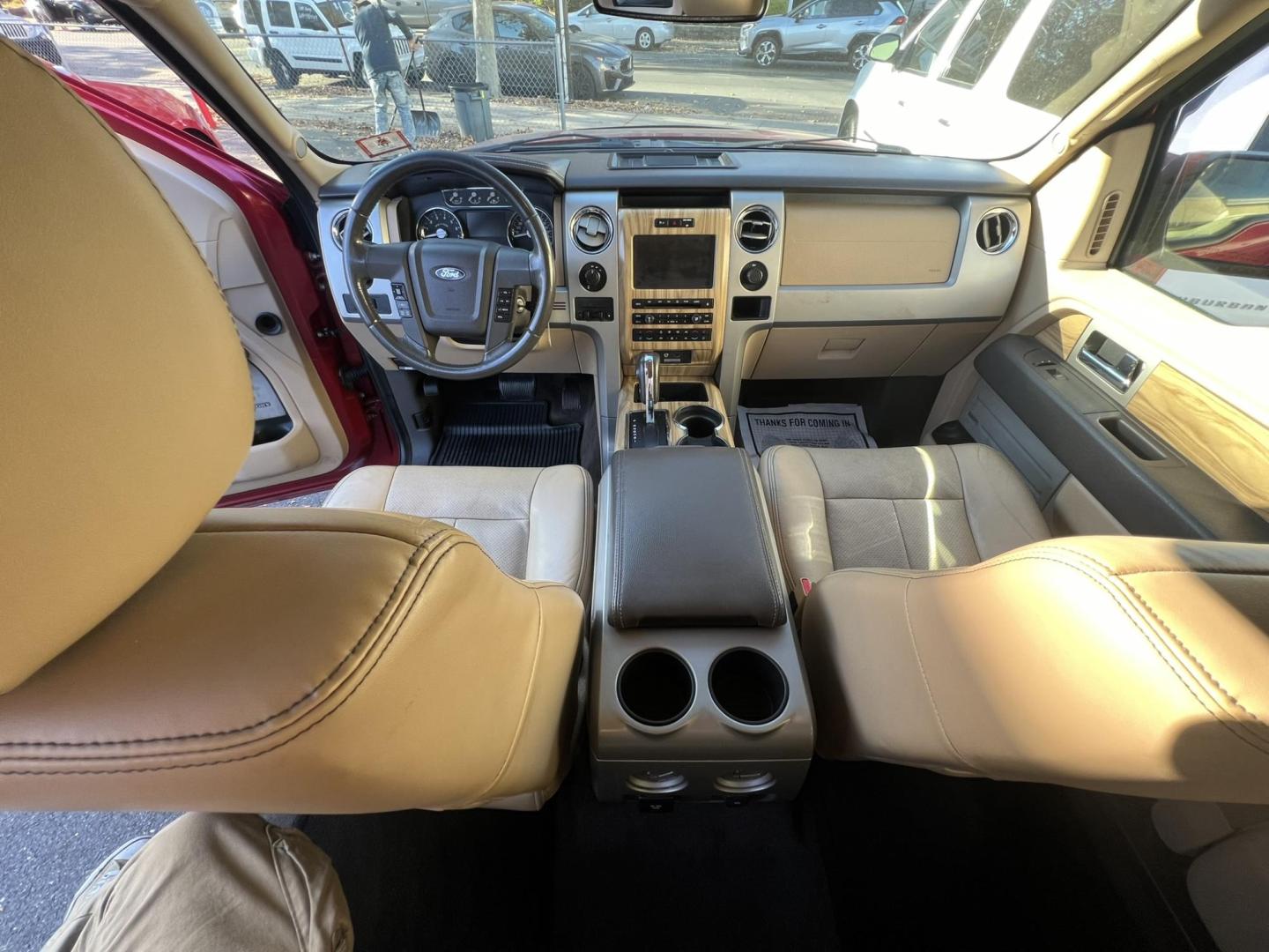 2011 Red /Tan Leather Ford F-150 FX4 SuperCab 6.5-ft. Bed 4WD (1FTFX1EF9BF) with an 5.0L V8 engine, 4-Speed Automatic transmission, located at 1018 Brunswick Ave, Trenton, NJ, 08638, (609) 989-0900, 40.240086, -74.748085 - Photo#18