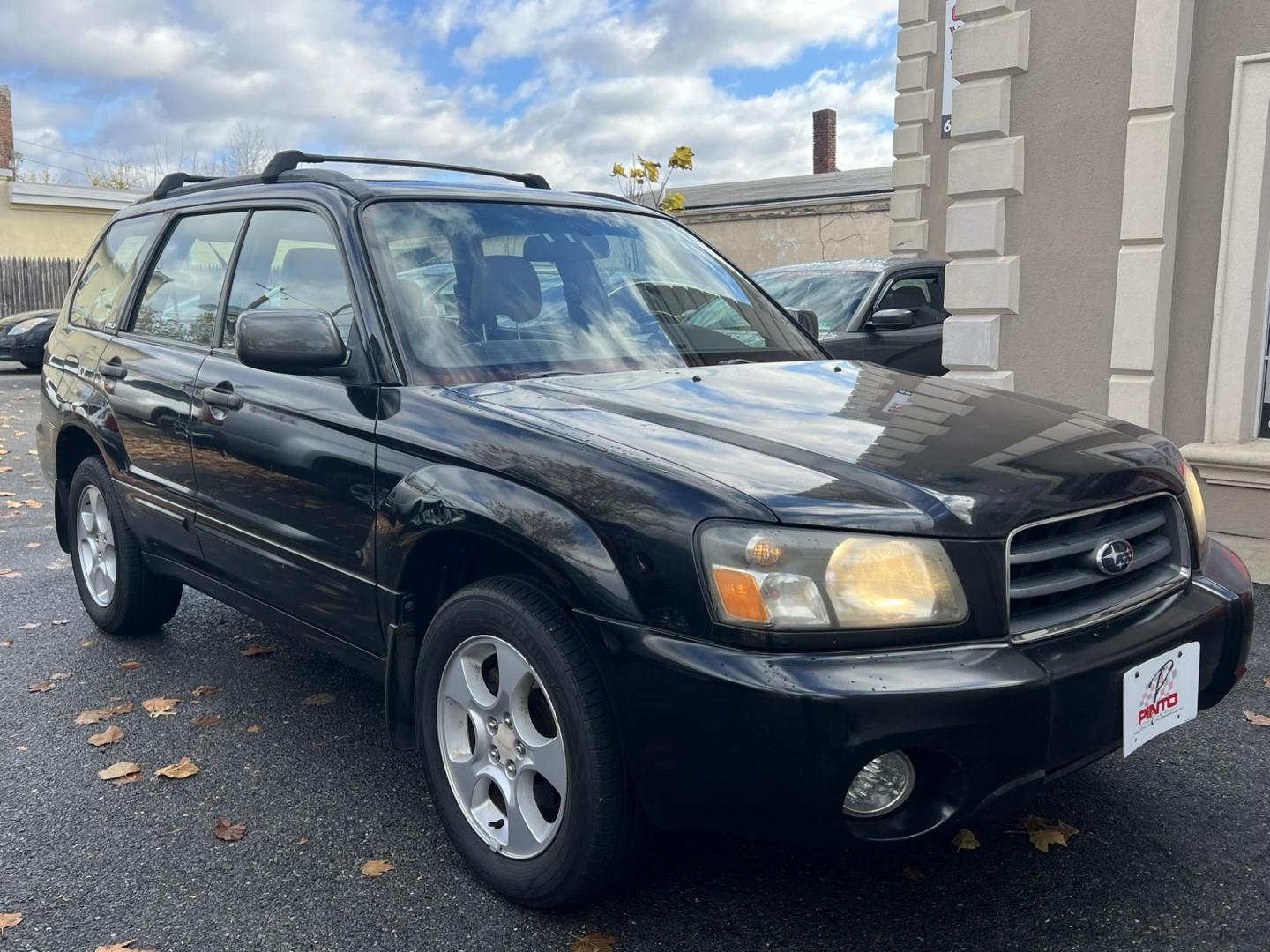 2003 BLACK /Gray Subaru Forester 2.5 XS (JF1SG65623H) with an 2.5L H4 SOHC 16V engine, 4-Speed Automatic Overdrive transmission, located at 1018 Brunswick Ave, Trenton, NJ, 08638, (609) 989-0900, 40.240086, -74.748085 - Wow! This is a one owner regularly serviced up Subaru Forester!! Super clean and ready to go for another 100K miles without any issues! Ready to go and ready for the winter! Please call Anthony to set up an appt. to see and drive this great vehicle. 609-273-5100 - Photo#3