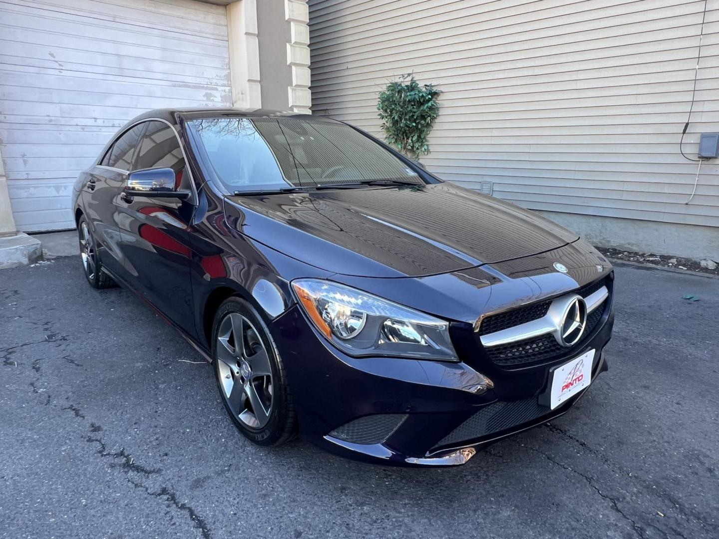 2015 BLACK /Black Leather Mercedes-Benz CLA-Class CLA250 4MATIC (WDDSJ4GB8FN) with an 2.0L L4 DOHC 16V engine, 7A transmission, located at 1018 Brunswick Ave, Trenton, NJ, 08638, (609) 989-0900, 40.240086, -74.748085 - Photo#0