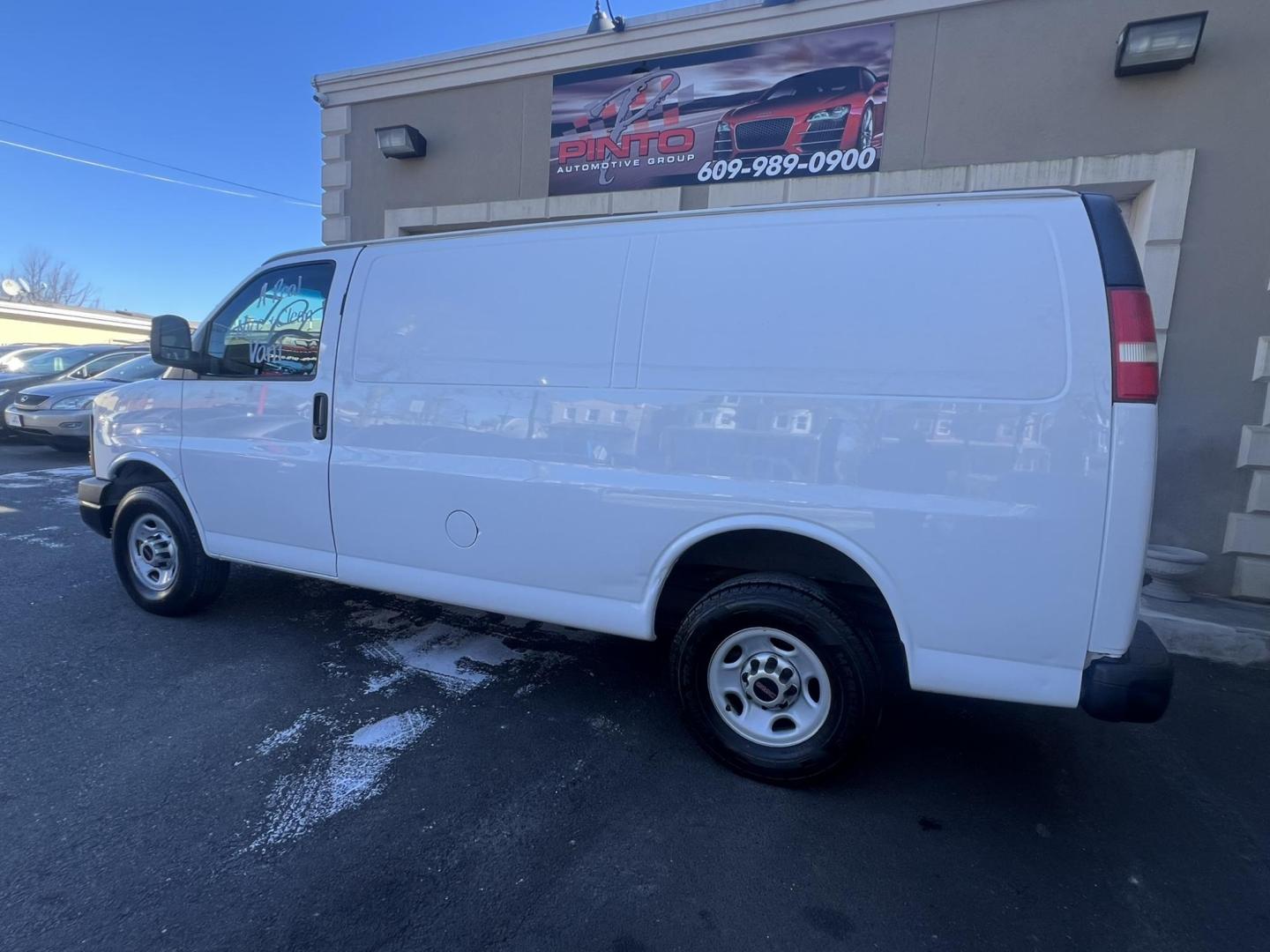 2015 White GMC Savana G2500 Cargo (1GTW7FCF2F1) with an 4.8L V8 FFV engine, 6-Speed Automatic transmission, located at 1018 Brunswick Ave, Trenton, NJ, 08638, (609) 989-0900, 40.240086, -74.748085 - Photo#5