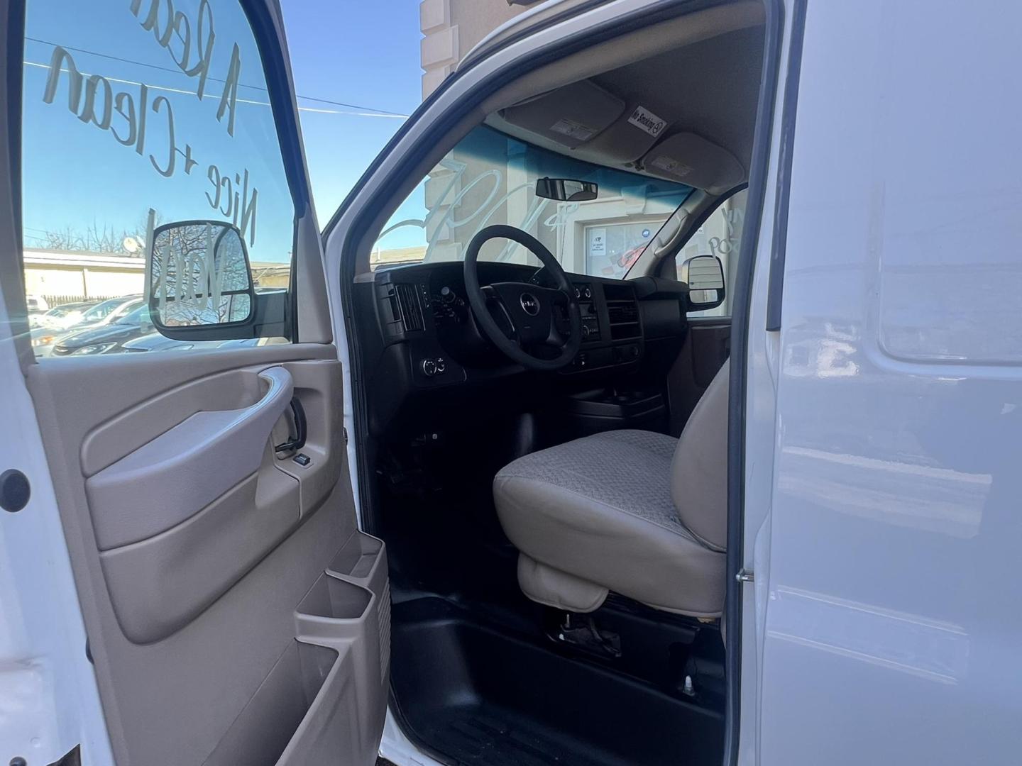 2015 White GMC Savana G2500 Cargo (1GTW7FCF2F1) with an 4.8L V8 FFV engine, 6-Speed Automatic transmission, located at 1018 Brunswick Ave, Trenton, NJ, 08638, (609) 989-0900, 40.240086, -74.748085 - Photo#8