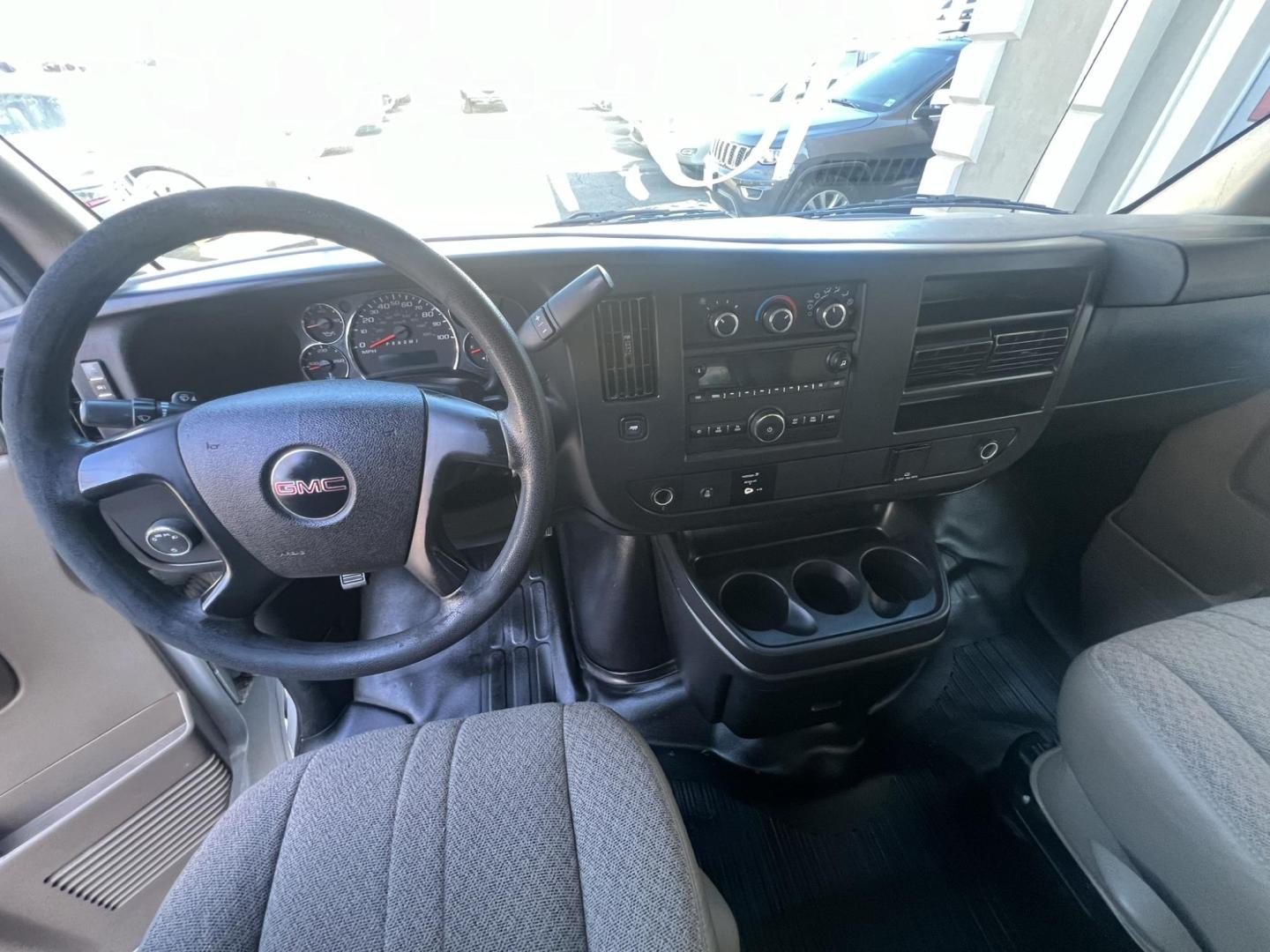 2015 White GMC Savana G2500 Cargo (1GTW7FCF2F1) with an 4.8L V8 FFV engine, 6-Speed Automatic transmission, located at 1018 Brunswick Ave, Trenton, NJ, 08638, (609) 989-0900, 40.240086, -74.748085 - Photo#10