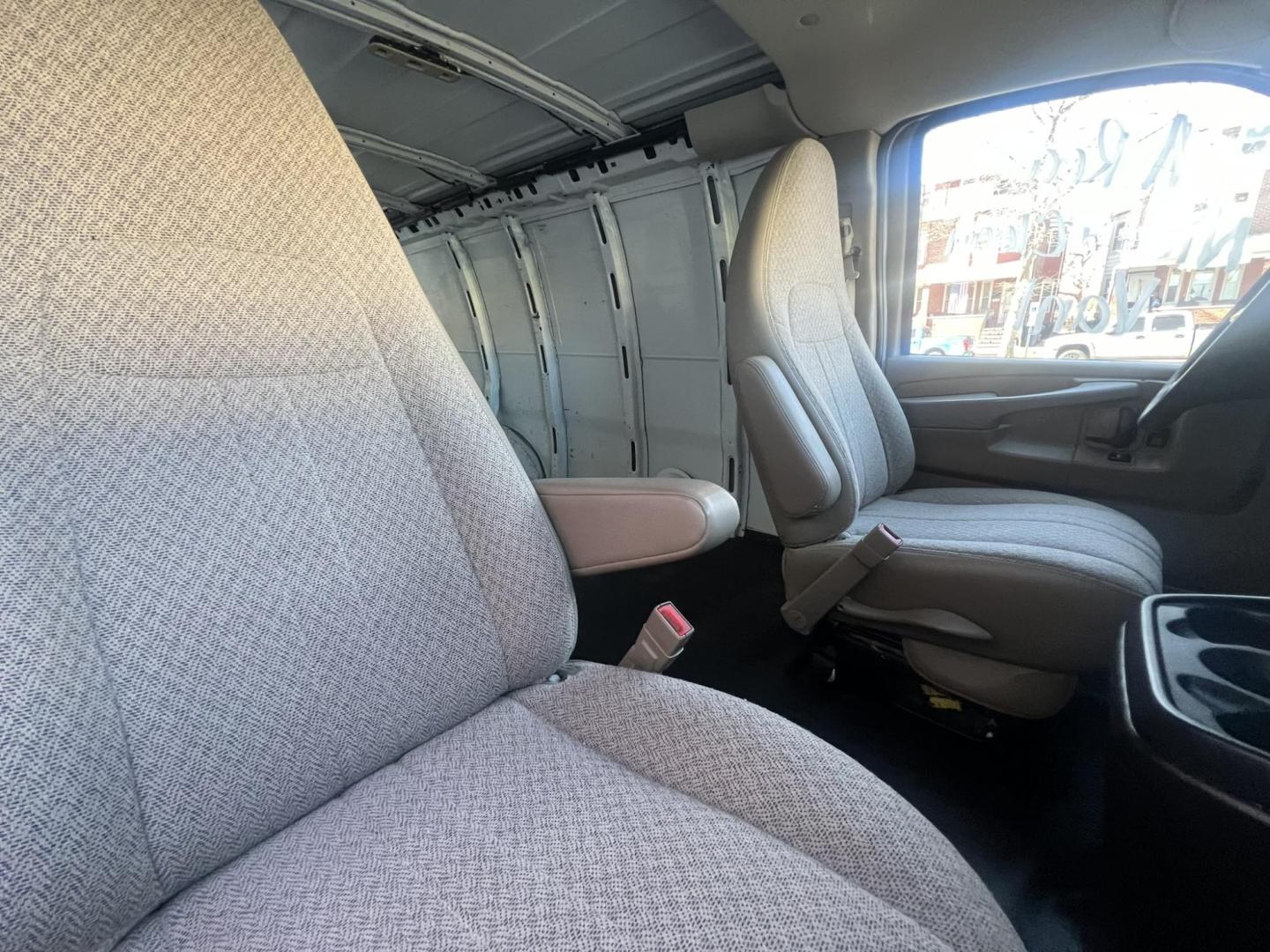 2015 White GMC Savana G2500 Cargo (1GTW7FCF2F1) with an 4.8L V8 FFV engine, 6-Speed Automatic transmission, located at 1018 Brunswick Ave, Trenton, NJ, 08638, (609) 989-0900, 40.240086, -74.748085 - Photo#25