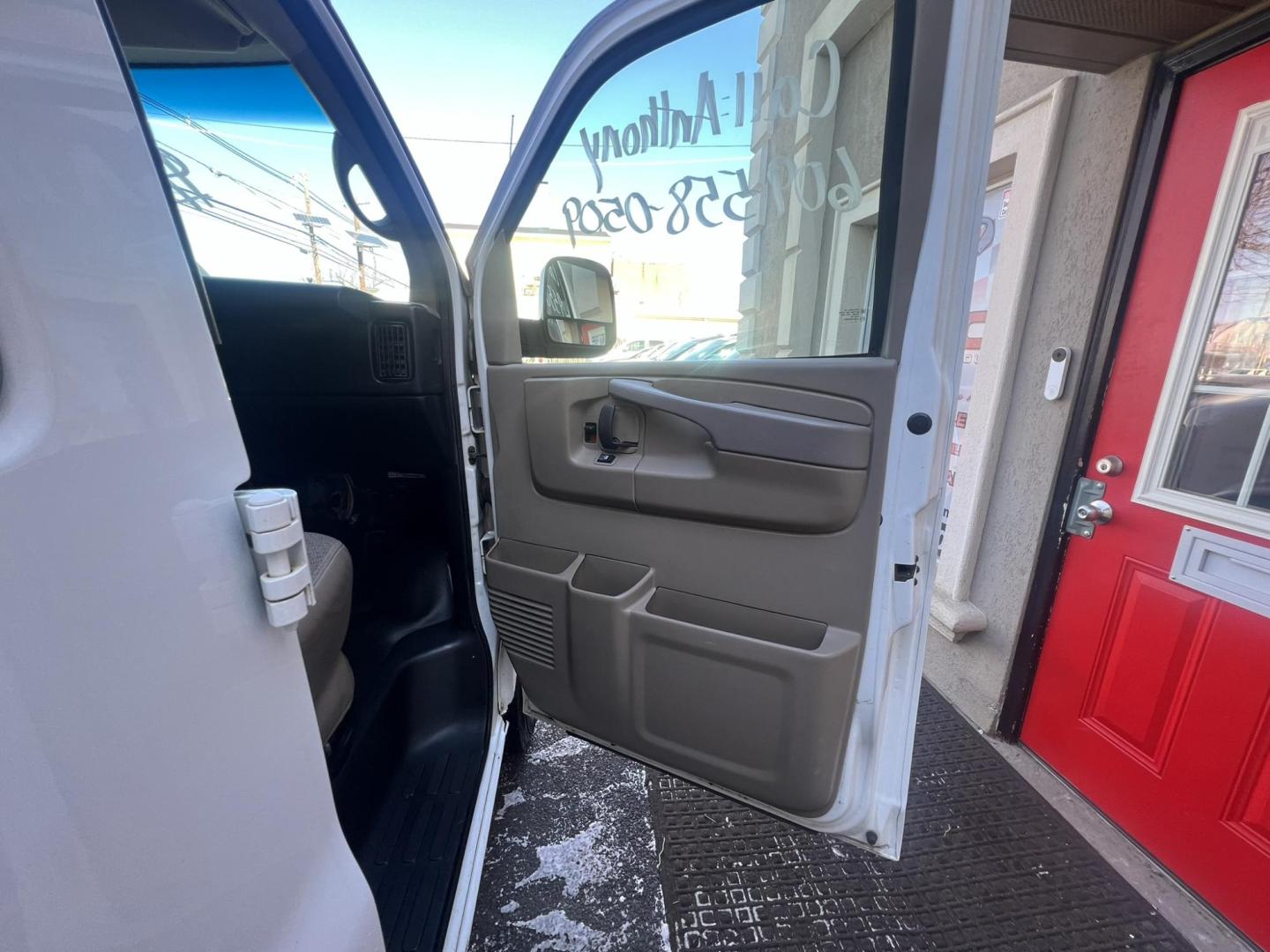 2015 White GMC Savana G2500 Cargo (1GTW7FCF2F1) with an 4.8L V8 FFV engine, 6-Speed Automatic transmission, located at 1018 Brunswick Ave, Trenton, NJ, 08638, (609) 989-0900, 40.240086, -74.748085 - Photo#26