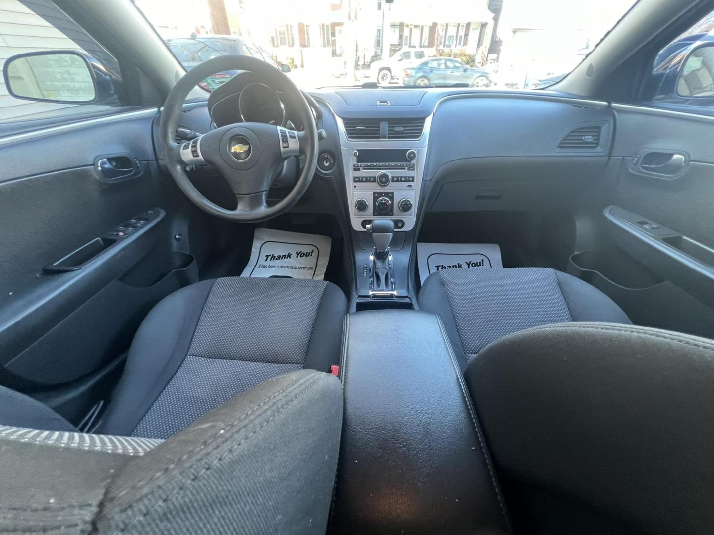 2010 BLACK /Gray Chevrolet Malibu 1LT (1G1ZC5EBXAF) with an 2.4L L4 DOHC 16V engine, 6-Speed Automatic transmission, located at 1018 Brunswick Ave, Trenton, NJ, 08638, (609) 989-0900, 40.240086, -74.748085 - Photo#15