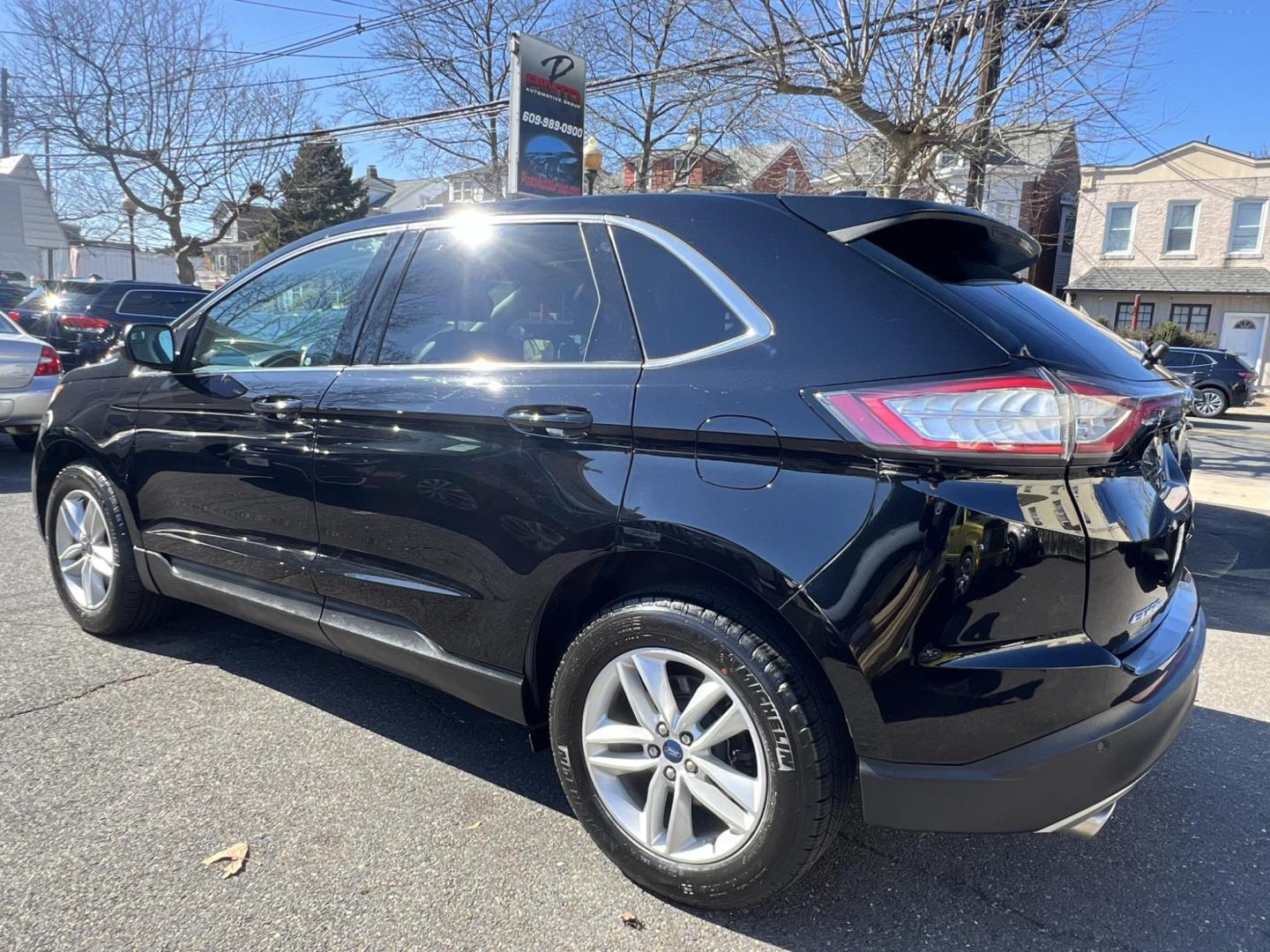 2018 BLACK /Black Leather Ford Edge SEL AWD (2FMPK4J82JB) with an 3.5L V6 DOHC 24V engine, 6A transmission, located at 1018 Brunswick Ave, Trenton, NJ, 08638, (609) 989-0900, 40.240086, -74.748085 - Photo#5