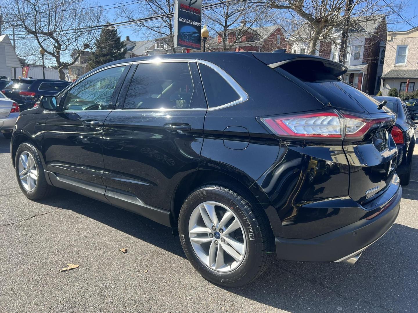 2018 BLACK /Black Leather Ford Edge SEL AWD (2FMPK4J82JB) with an 3.5L V6 DOHC 24V engine, 6A transmission, located at 1018 Brunswick Ave, Trenton, NJ, 08638, (609) 989-0900, 40.240086, -74.748085 - Photo#8