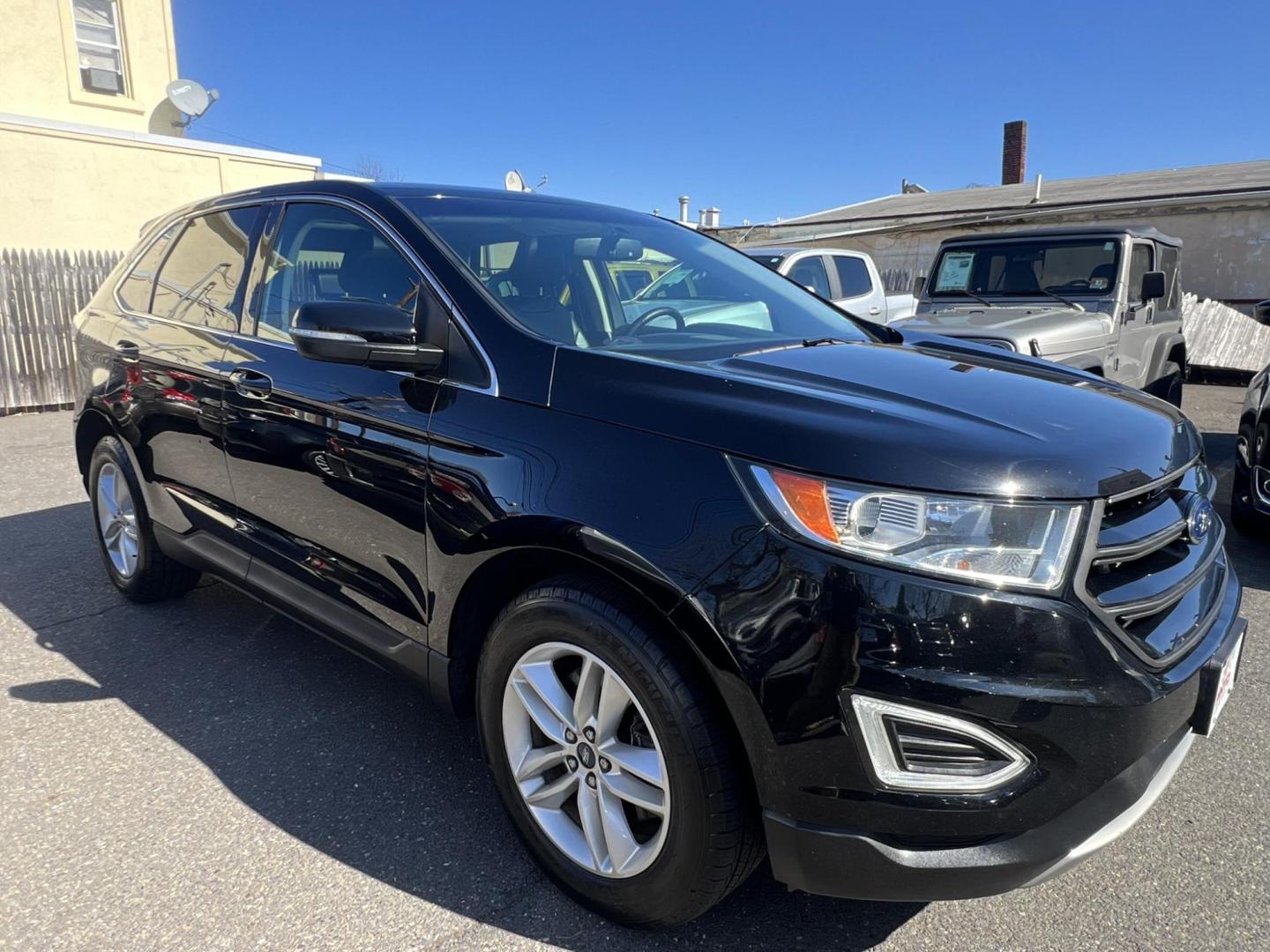 2018 BLACK /Black Leather Ford Edge SEL AWD (2FMPK4J82JB) with an 3.5L V6 DOHC 24V engine, 6A transmission, located at 1018 Brunswick Ave, Trenton, NJ, 08638, (609) 989-0900, 40.240086, -74.748085 - Photo#11
