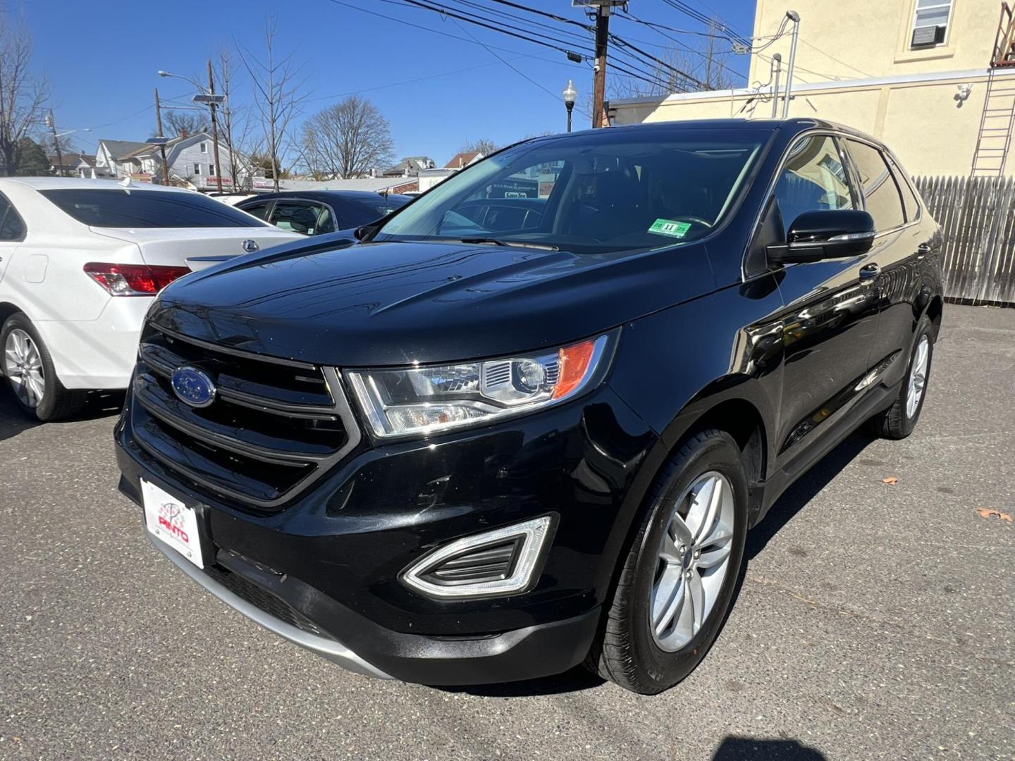 2018 BLACK /Black Leather Ford Edge SEL AWD (2FMPK4J82JB) with an 3.5L V6 DOHC 24V engine, 6A transmission, located at 1018 Brunswick Ave, Trenton, NJ, 08638, (609) 989-0900, 40.240086, -74.748085 - Photo#10