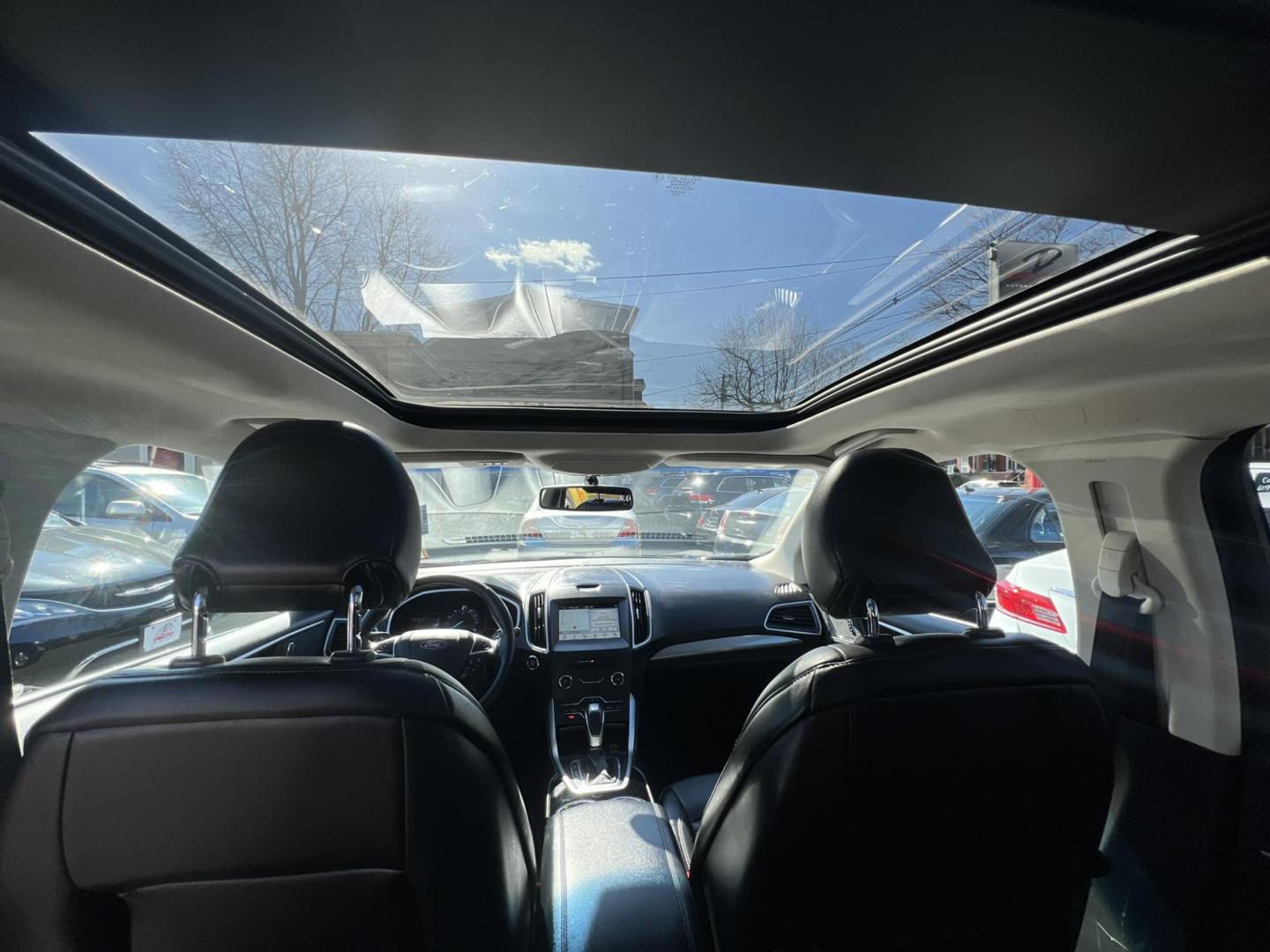 2018 BLACK /Black Leather Ford Edge SEL AWD (2FMPK4J82JB) with an 3.5L V6 DOHC 24V engine, 6A transmission, located at 1018 Brunswick Ave, Trenton, NJ, 08638, (609) 989-0900, 40.240086, -74.748085 - Photo#19