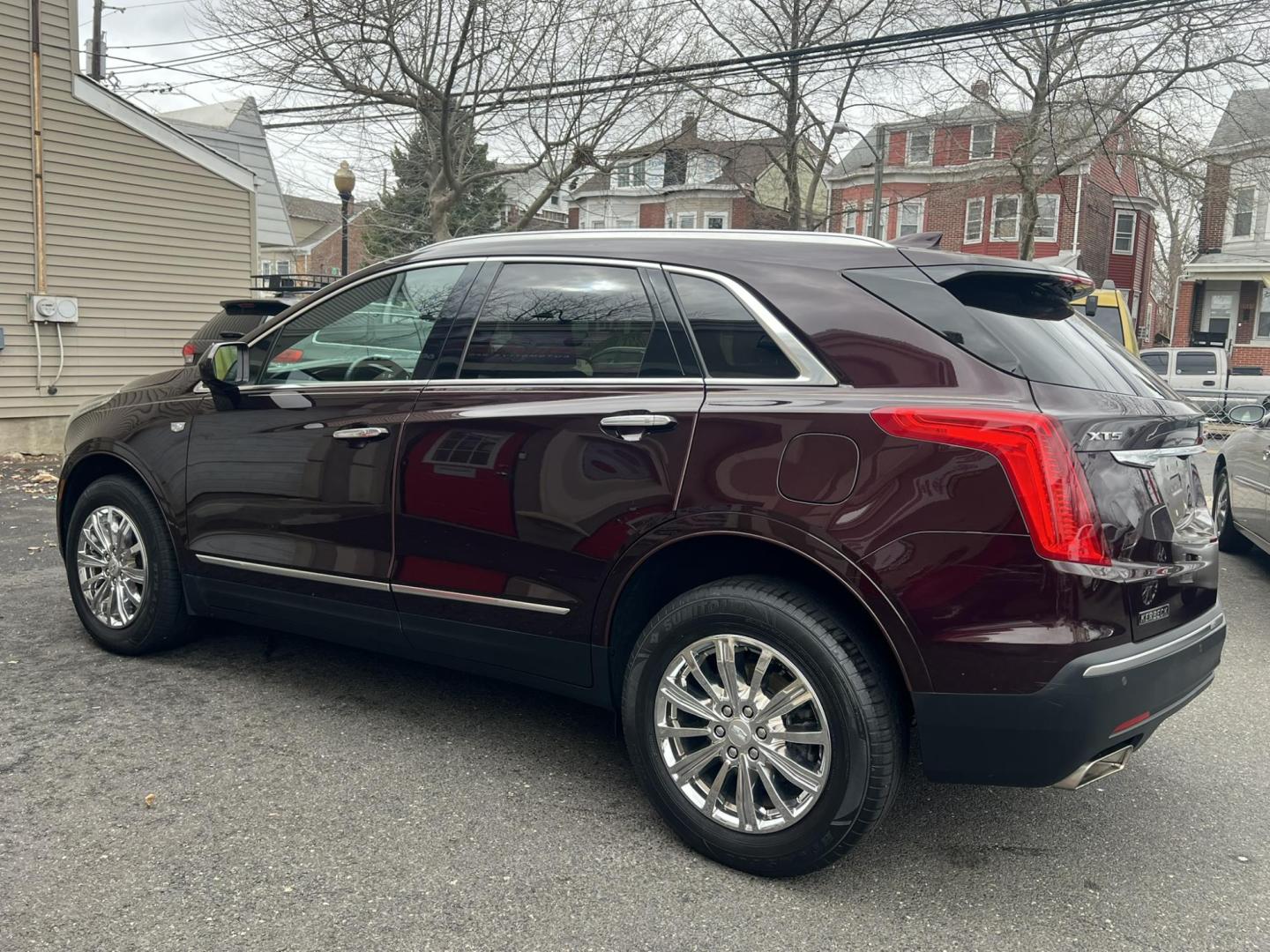 2017 Burgundy /Tan Leather Cadillac XT5 Base (1GYKNARS7HZ) with an 3.6L V6 DOHC 24V engine, 8A transmission, located at 1018 Brunswick Ave, Trenton, NJ, 08638, (609) 989-0900, 40.240086, -74.748085 - Photo#9