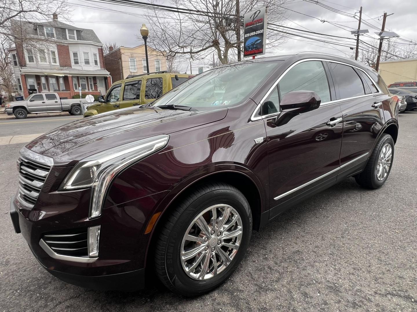 2017 Burgundy /Tan Leather Cadillac XT5 Base (1GYKNARS7HZ) with an 3.6L V6 DOHC 24V engine, 8A transmission, located at 1018 Brunswick Ave, Trenton, NJ, 08638, (609) 989-0900, 40.240086, -74.748085 - Photo#7