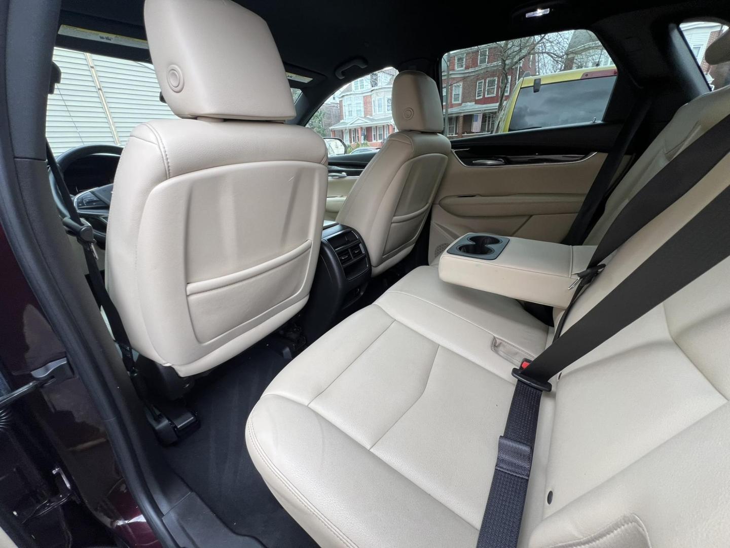 2017 Burgundy /Tan Leather Cadillac XT5 Base (1GYKNARS7HZ) with an 3.6L V6 DOHC 24V engine, 8A transmission, located at 1018 Brunswick Ave, Trenton, NJ, 08638, (609) 989-0900, 40.240086, -74.748085 - Photo#18