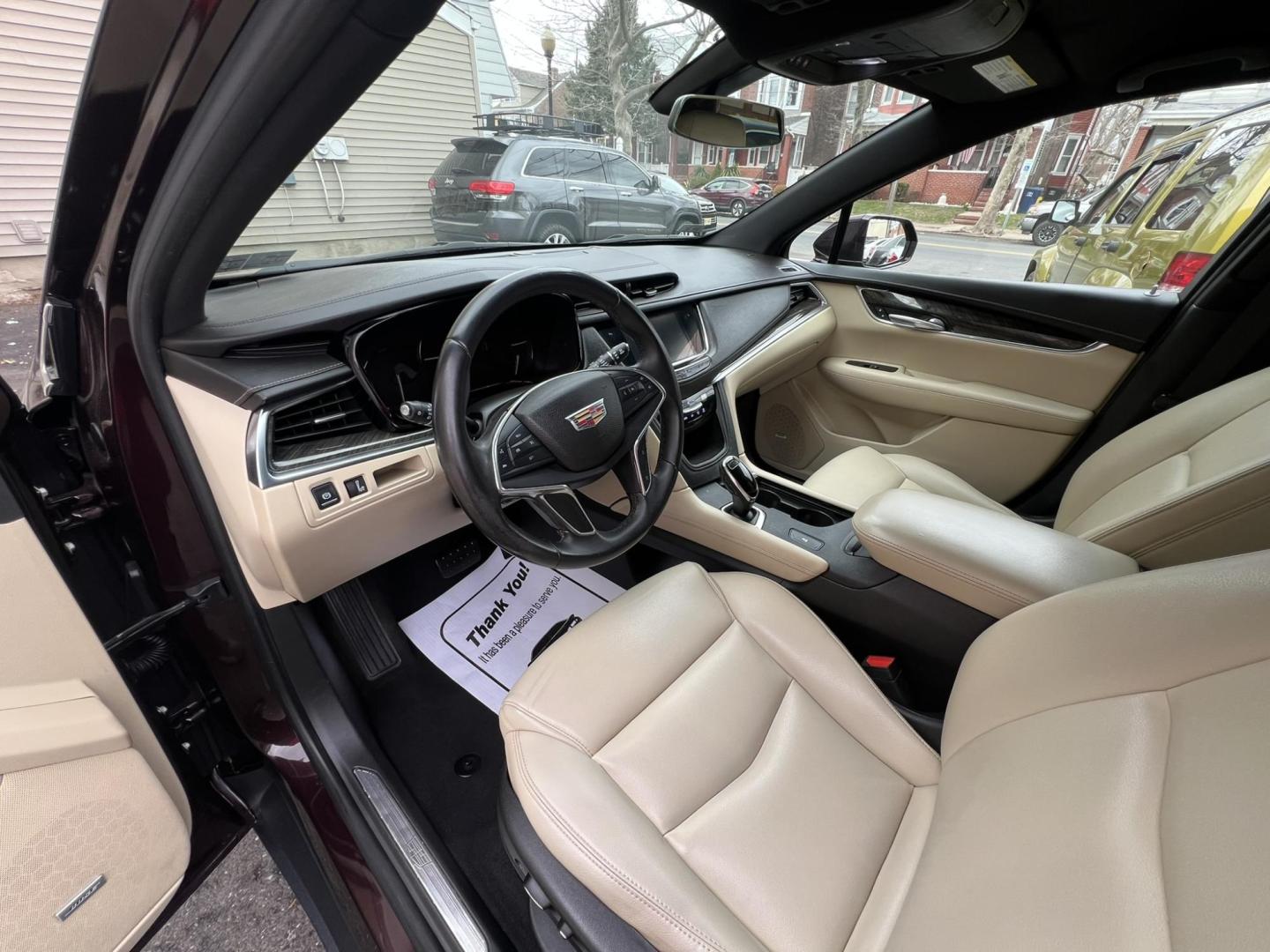 2017 Burgundy /Tan Leather Cadillac XT5 Base (1GYKNARS7HZ) with an 3.6L V6 DOHC 24V engine, 8A transmission, located at 1018 Brunswick Ave, Trenton, NJ, 08638, (609) 989-0900, 40.240086, -74.748085 - Photo#29