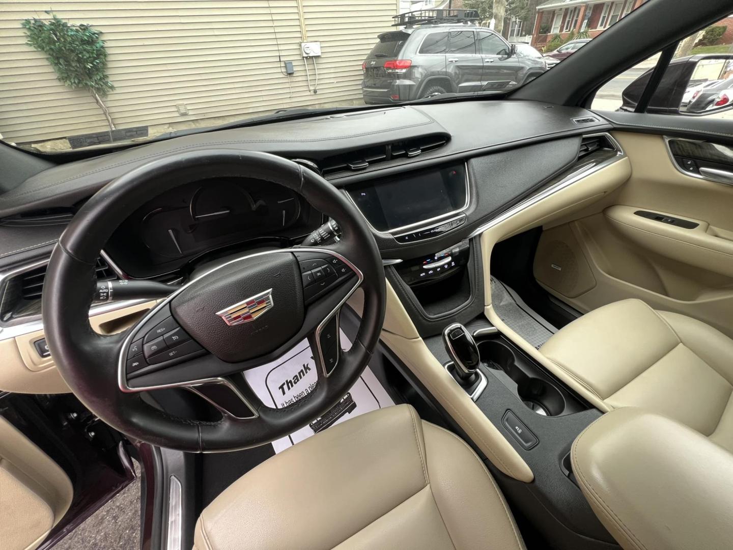 2017 Burgundy /Tan Leather Cadillac XT5 Base (1GYKNARS7HZ) with an 3.6L V6 DOHC 24V engine, 8A transmission, located at 1018 Brunswick Ave, Trenton, NJ, 08638, (609) 989-0900, 40.240086, -74.748085 - Photo#30