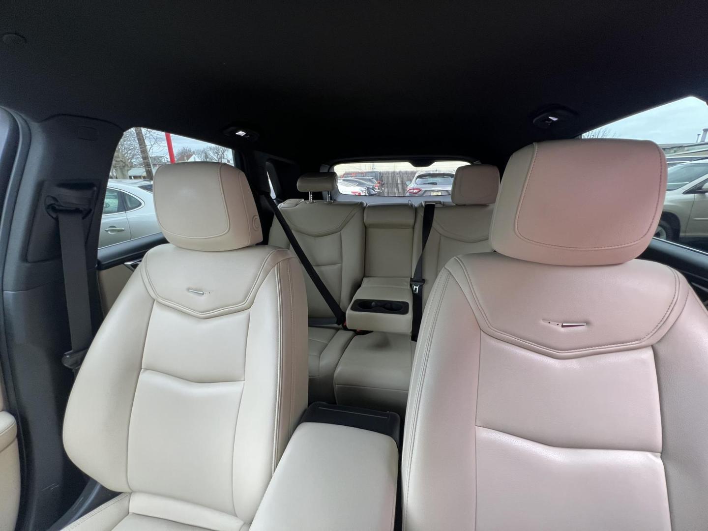 2017 Burgundy /Tan Leather Cadillac XT5 Base (1GYKNARS7HZ) with an 3.6L V6 DOHC 24V engine, 8A transmission, located at 1018 Brunswick Ave, Trenton, NJ, 08638, (609) 989-0900, 40.240086, -74.748085 - Photo#32