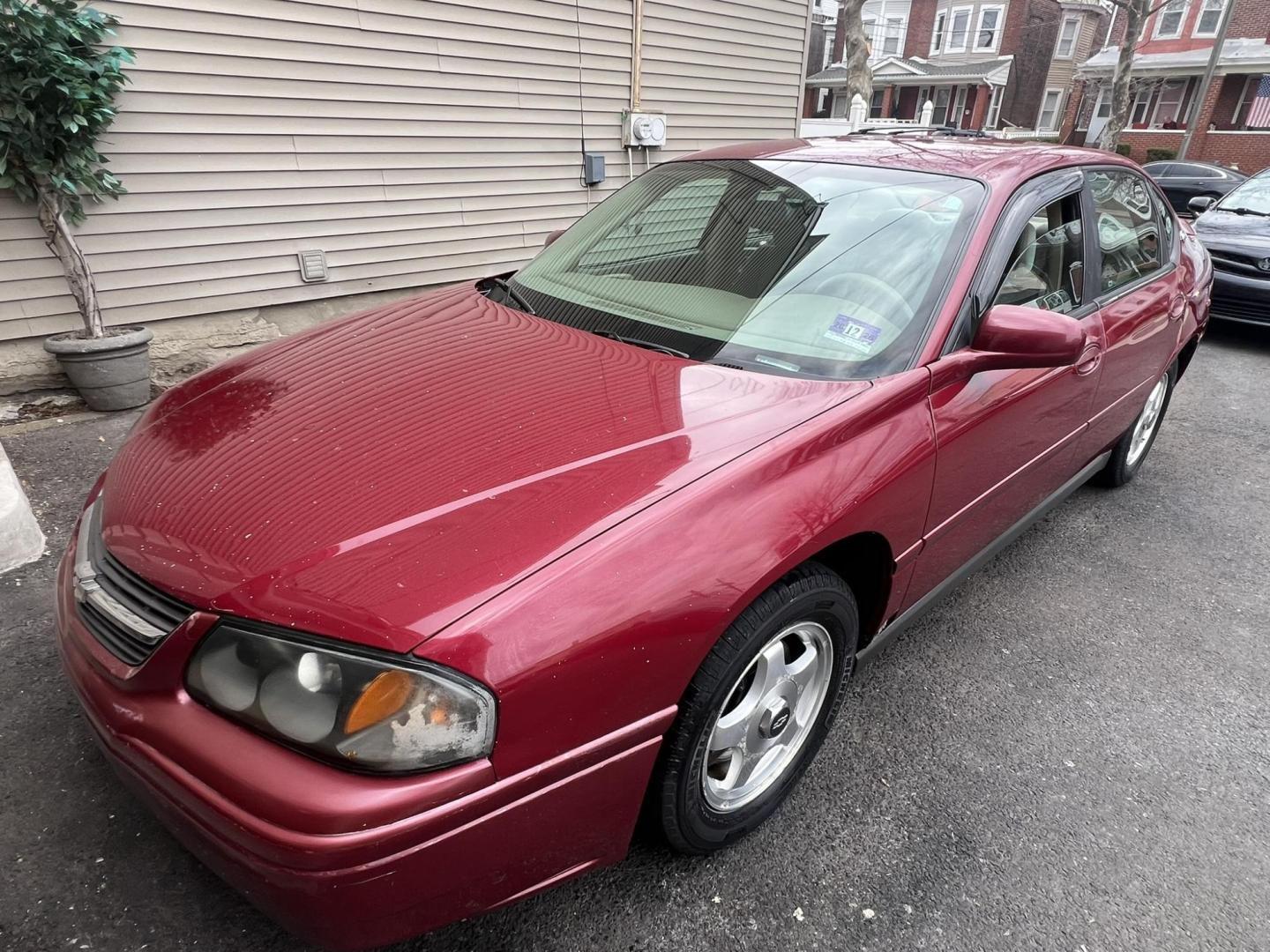 2005 Red /Gray Chevrolet Impala Base (2G1WF55E659) with an 3.4L V6 OHV 12V engine, 4-Speed Automatic Overdrive transmission, located at 1018 Brunswick Ave, Trenton, NJ, 08638, (609) 989-0900, 40.240086, -74.748085 - Great vehicle for the money! Just serviced up, runs great! Good inspection call Anthony at 609-273-5100 - Photo#2