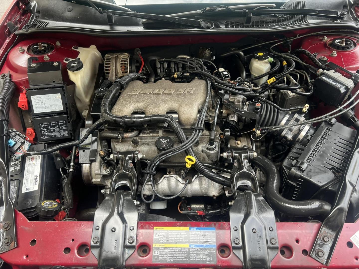 2005 Red /Gray Chevrolet Impala Base (2G1WF55E659) with an 3.4L V6 OHV 12V engine, 4-Speed Automatic Overdrive transmission, located at 1018 Brunswick Ave, Trenton, NJ, 08638, (609) 989-0900, 40.240086, -74.748085 - Great vehicle for the money! Just serviced up, runs great! Good inspection call Anthony at 609-273-5100 - Photo#16