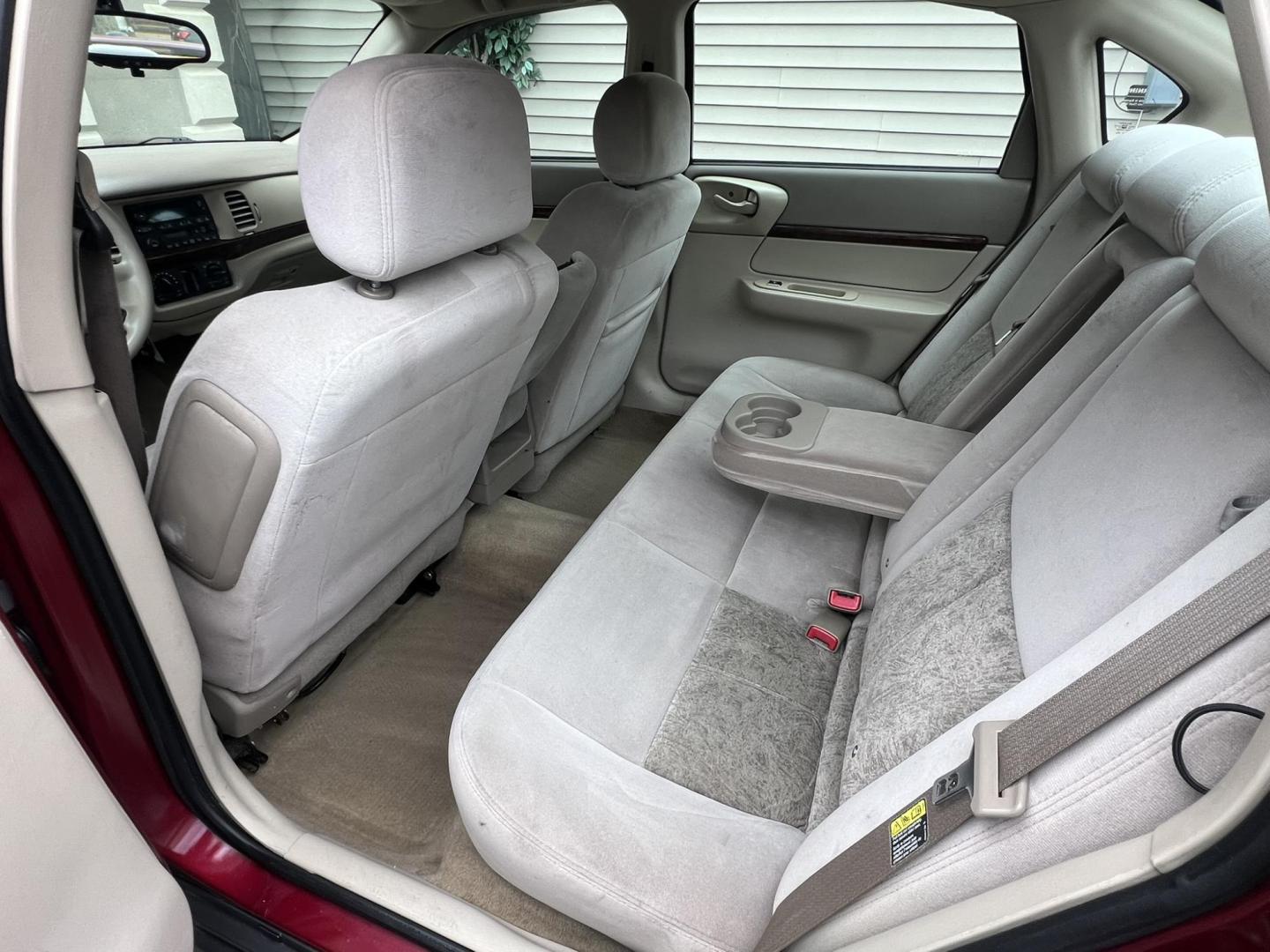 2005 Red /Gray Chevrolet Impala Base (2G1WF55E659) with an 3.4L V6 OHV 12V engine, 4-Speed Automatic Overdrive transmission, located at 1018 Brunswick Ave, Trenton, NJ, 08638, (609) 989-0900, 40.240086, -74.748085 - Great vehicle for the money! Just serviced up, runs great! Good inspection call Anthony at 609-273-5100 - Photo#14