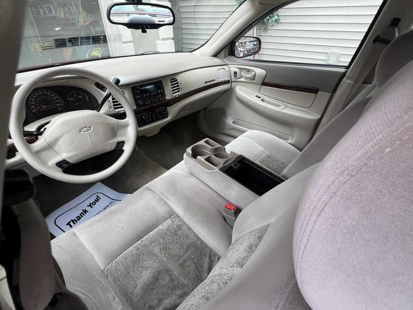 2005 Red /Gray Chevrolet Impala Base (2G1WF55E659) with an 3.4L V6 OHV 12V engine, 4-Speed Automatic Overdrive transmission, located at 1018 Brunswick Ave, Trenton, NJ, 08638, (609) 989-0900, 40.240086, -74.748085 - Great vehicle for the money! Just serviced up, runs great! Good inspection call Anthony at 609-273-5100 - Photo#15