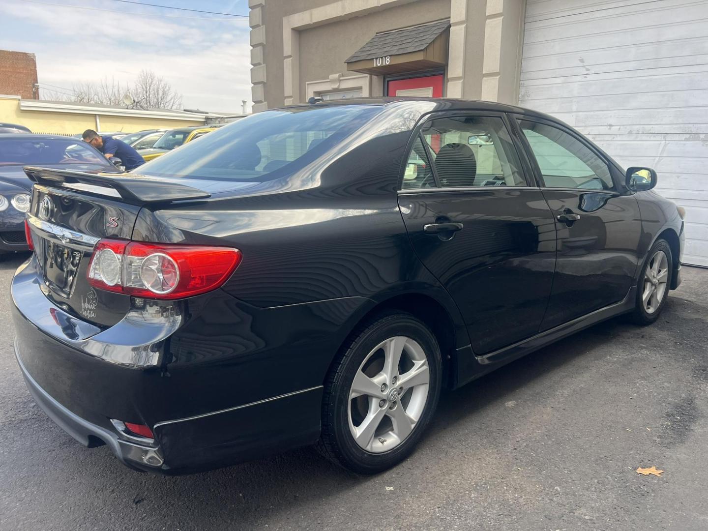 2012 BLACK /Black Toyota Corolla S 5-Speed MT (2T1BU4EE2CC) with an 1.8L L4 DOHC 16V engine, 5-Speed Manual transmission, located at 1018 Brunswick Ave, Trenton, NJ, 08638, (609) 989-0900, 40.240086, -74.748085 - A real clean Toyota Corolla S model! Just serviced up and detailed. A must see and drive! Call Anthony to set up an appt. 609-273-5100 - Photo#1