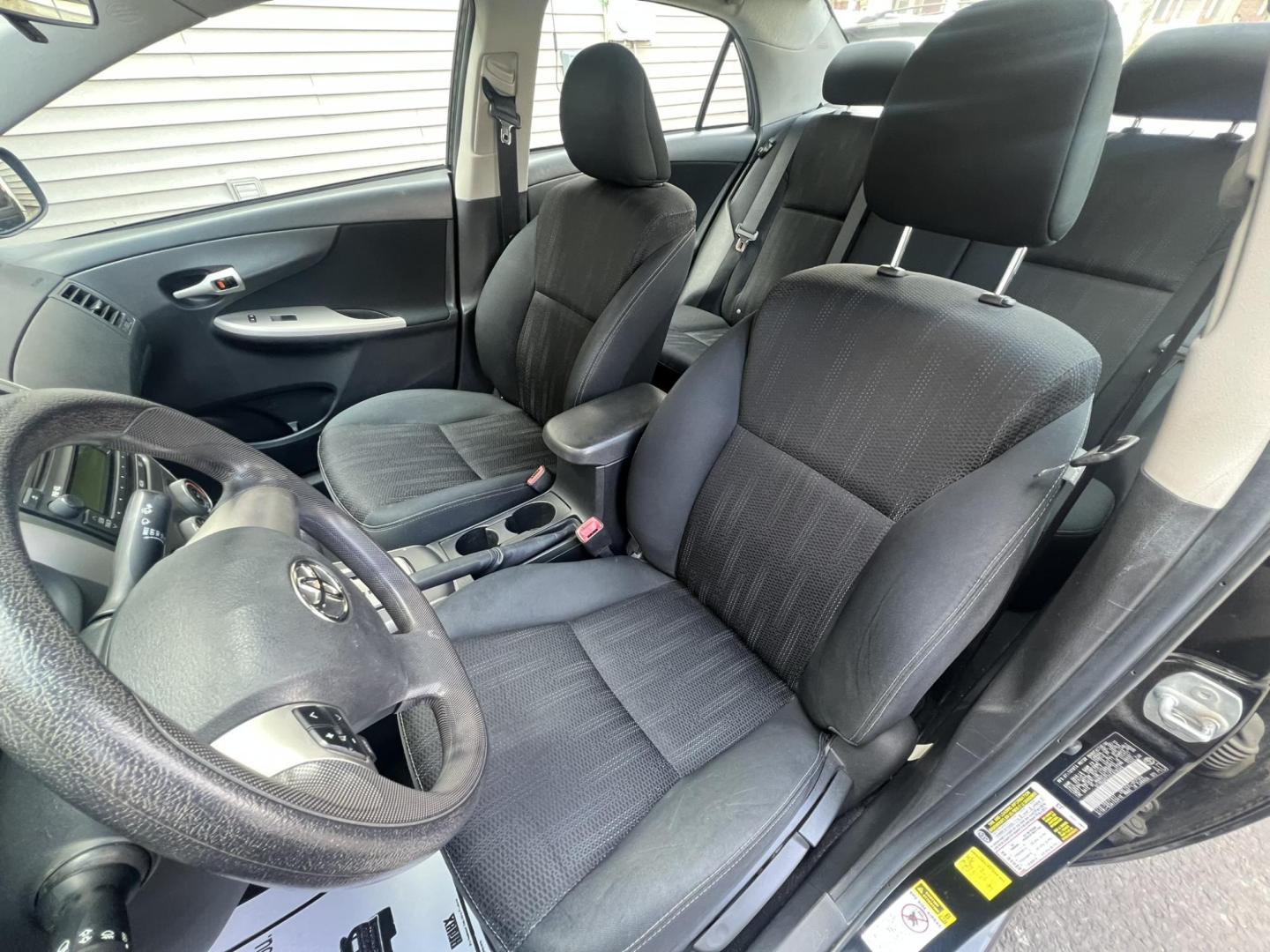 2012 BLACK /Black Toyota Corolla S 5-Speed MT (2T1BU4EE2CC) with an 1.8L L4 DOHC 16V engine, 5-Speed Manual transmission, located at 1018 Brunswick Ave, Trenton, NJ, 08638, (609) 989-0900, 40.240086, -74.748085 - A real clean Toyota Corolla S model! Just serviced up and detailed. A must see and drive! Call Anthony to set up an appt. 609-273-5100 - Photo#10