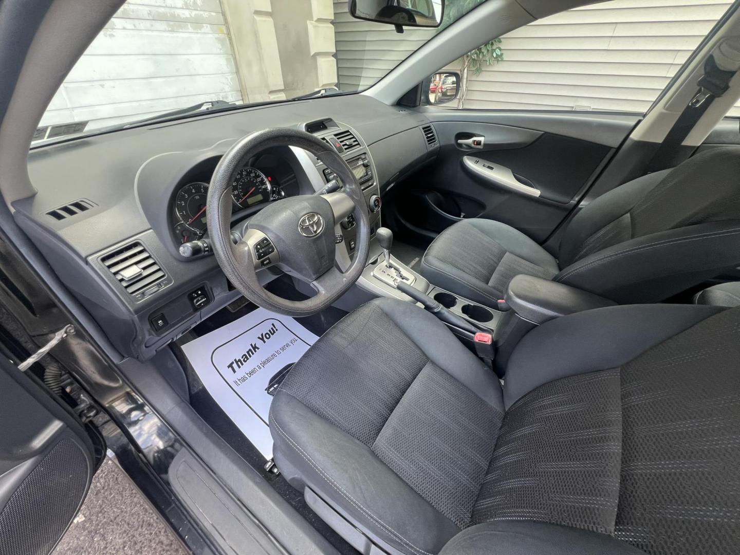 2012 BLACK /Black Toyota Corolla S 5-Speed MT (2T1BU4EE2CC) with an 1.8L L4 DOHC 16V engine, 5-Speed Manual transmission, located at 1018 Brunswick Ave, Trenton, NJ, 08638, (609) 989-0900, 40.240086, -74.748085 - A real clean Toyota Corolla S model! Just serviced up and detailed. A must see and drive! Call Anthony to set up an appt. 609-273-5100 - Photo#11