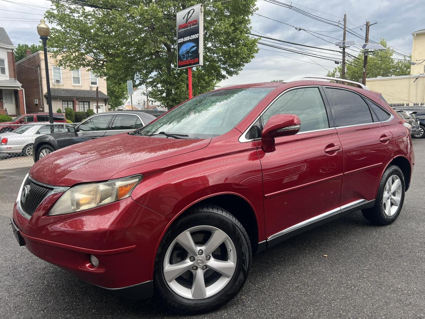 2010 Red /Black Lexus RX 350 AWD (JTJBK1BA4A2) with an 3.5L V6 DOHC 24V engine, 5-Speed Automatic transmission, located at 1018 Brunswick Ave, Trenton, NJ, 08638, (609) 989-0900, 40.240086, -74.748085 - Photo#0