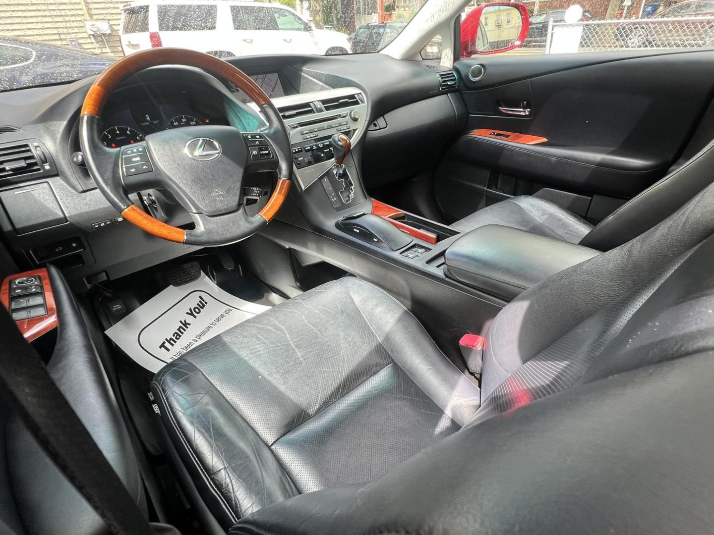 2010 Red /Black Lexus RX 350 AWD (JTJBK1BA4A2) with an 3.5L V6 DOHC 24V engine, 5-Speed Automatic transmission, located at 1018 Brunswick Ave, Trenton, NJ, 08638, (609) 989-0900, 40.240086, -74.748085 - Photo#13