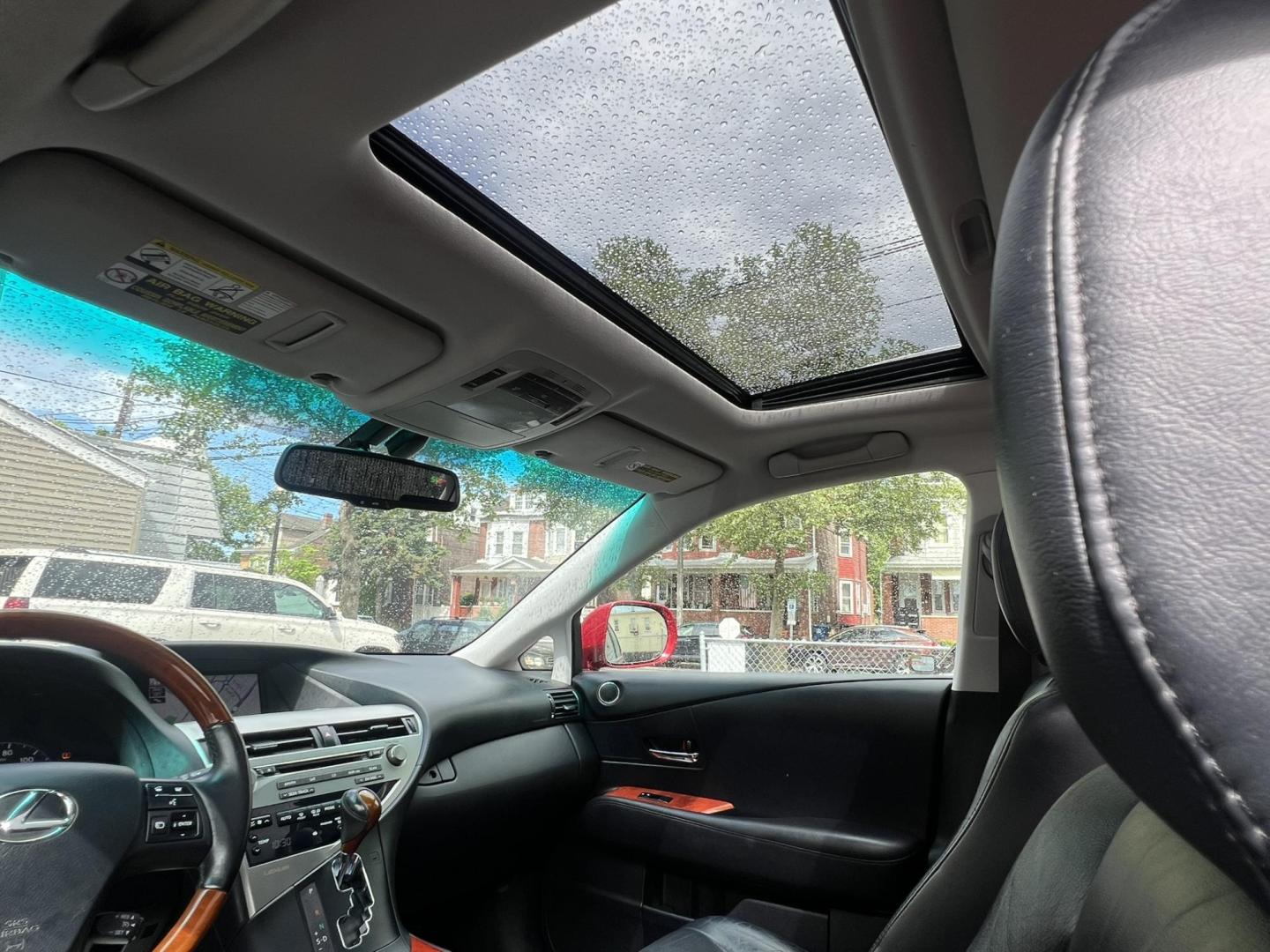 2010 Red /Black Lexus RX 350 AWD (JTJBK1BA4A2) with an 3.5L V6 DOHC 24V engine, 5-Speed Automatic transmission, located at 1018 Brunswick Ave, Trenton, NJ, 08638, (609) 989-0900, 40.240086, -74.748085 - Photo#14