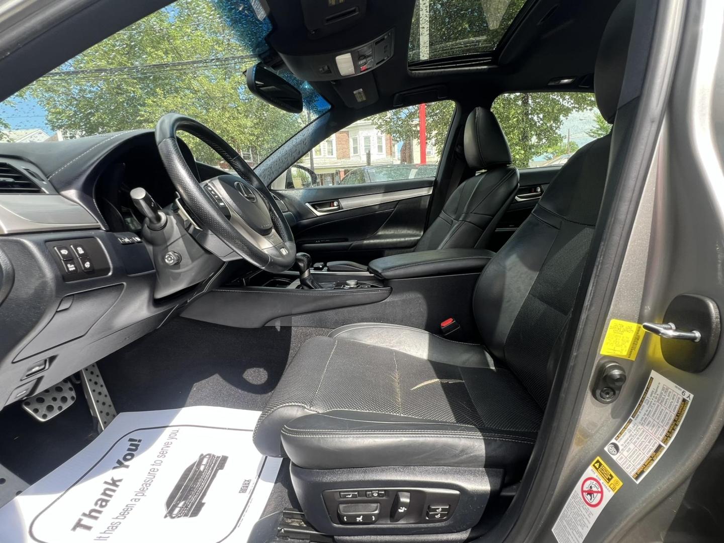 2015 GRAY /Black Leather Lexus GS 350 AWD (JTHCE1BL8FA) with an 3.5L V6 DOHC 24V engine, 6-Speed Automatic transmission, located at 1018 Brunswick Ave, Trenton, NJ, 08638, (609) 989-0900, 40.240086, -74.748085 - Here is a super clean, very well Kept GS 350!! A must see and drive ASAP!! Call Anthony at 6092735100 to set up an appt. - Photo#7
