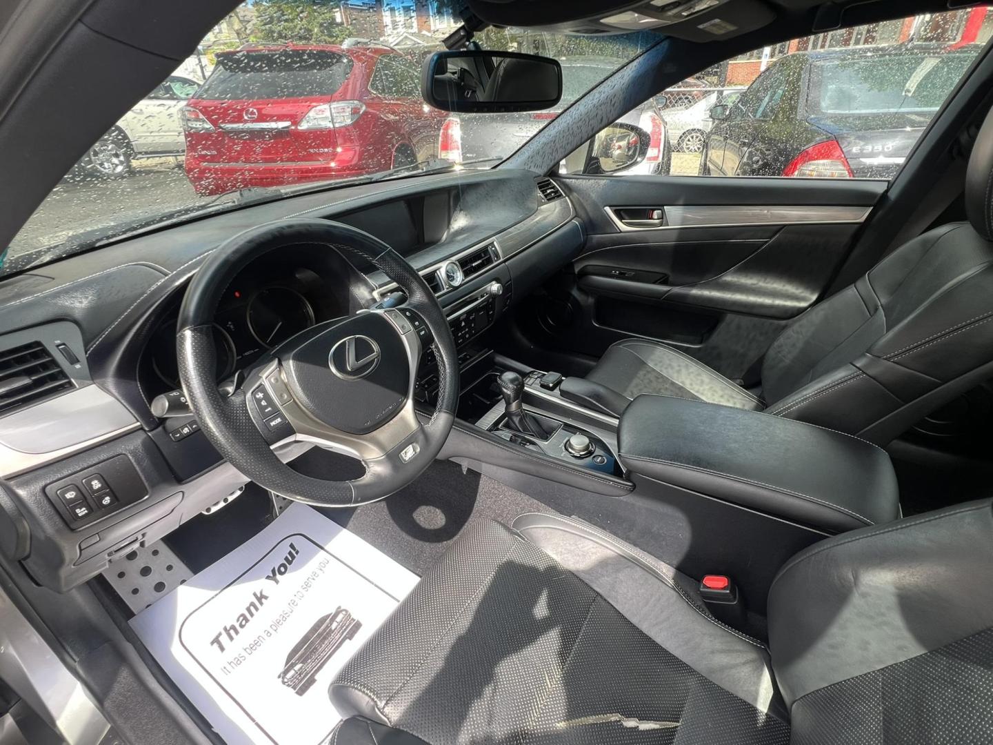 2015 GRAY /Black Leather Lexus GS 350 AWD (JTHCE1BL8FA) with an 3.5L V6 DOHC 24V engine, 6-Speed Automatic transmission, located at 1018 Brunswick Ave, Trenton, NJ, 08638, (609) 989-0900, 40.240086, -74.748085 - Here is a super clean, very well Kept GS 350!! A must see and drive ASAP!! Call Anthony at 6092735100 to set up an appt. - Photo#8