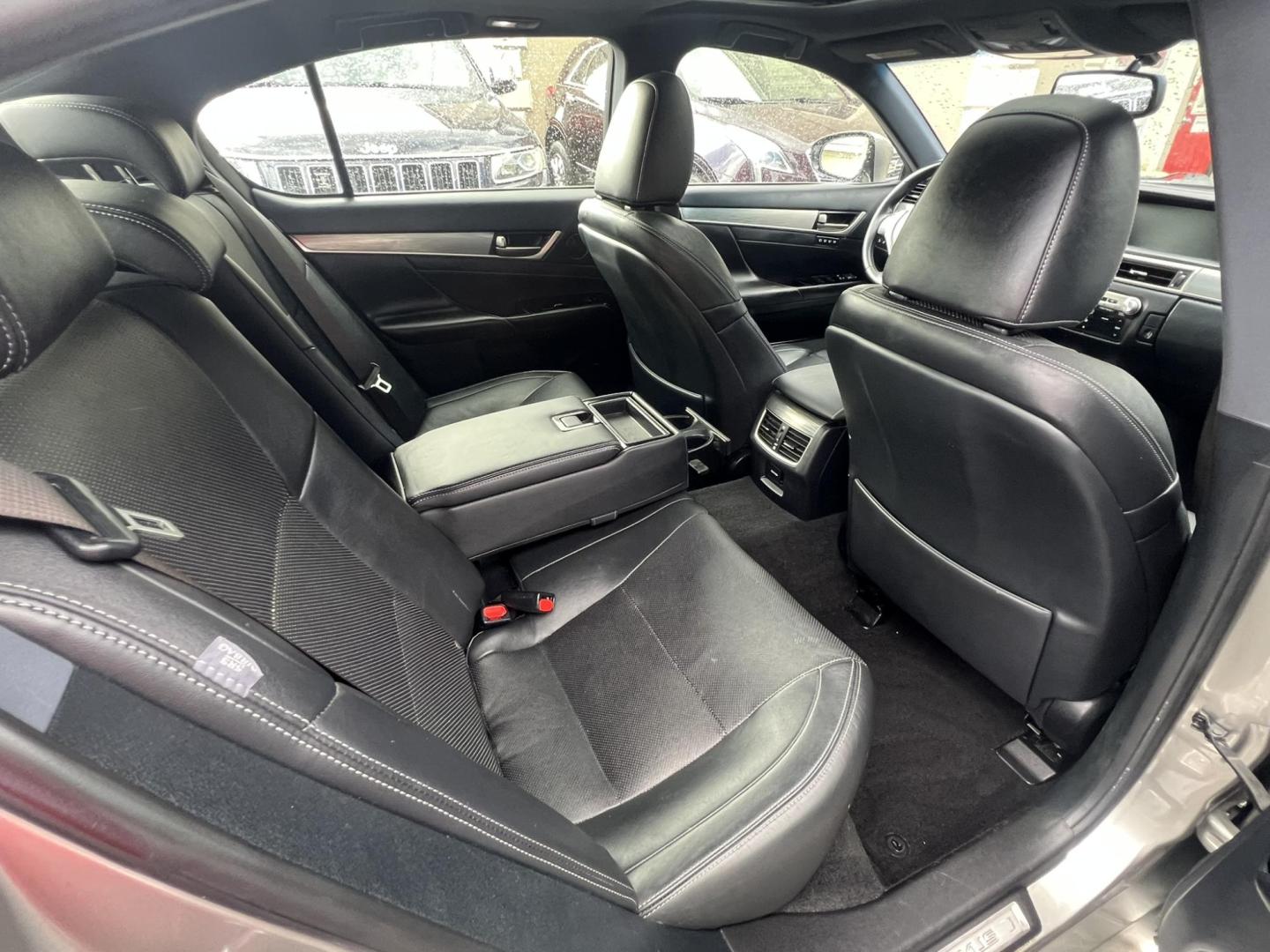 2015 GRAY /Black Leather Lexus GS 350 AWD (JTHCE1BL8FA) with an 3.5L V6 DOHC 24V engine, 6-Speed Automatic transmission, located at 1018 Brunswick Ave, Trenton, NJ, 08638, (609) 989-0900, 40.240086, -74.748085 - Here is a super clean, very well Kept GS 350!! A must see and drive ASAP!! Call Anthony at 6092735100 to set up an appt. - Photo#15